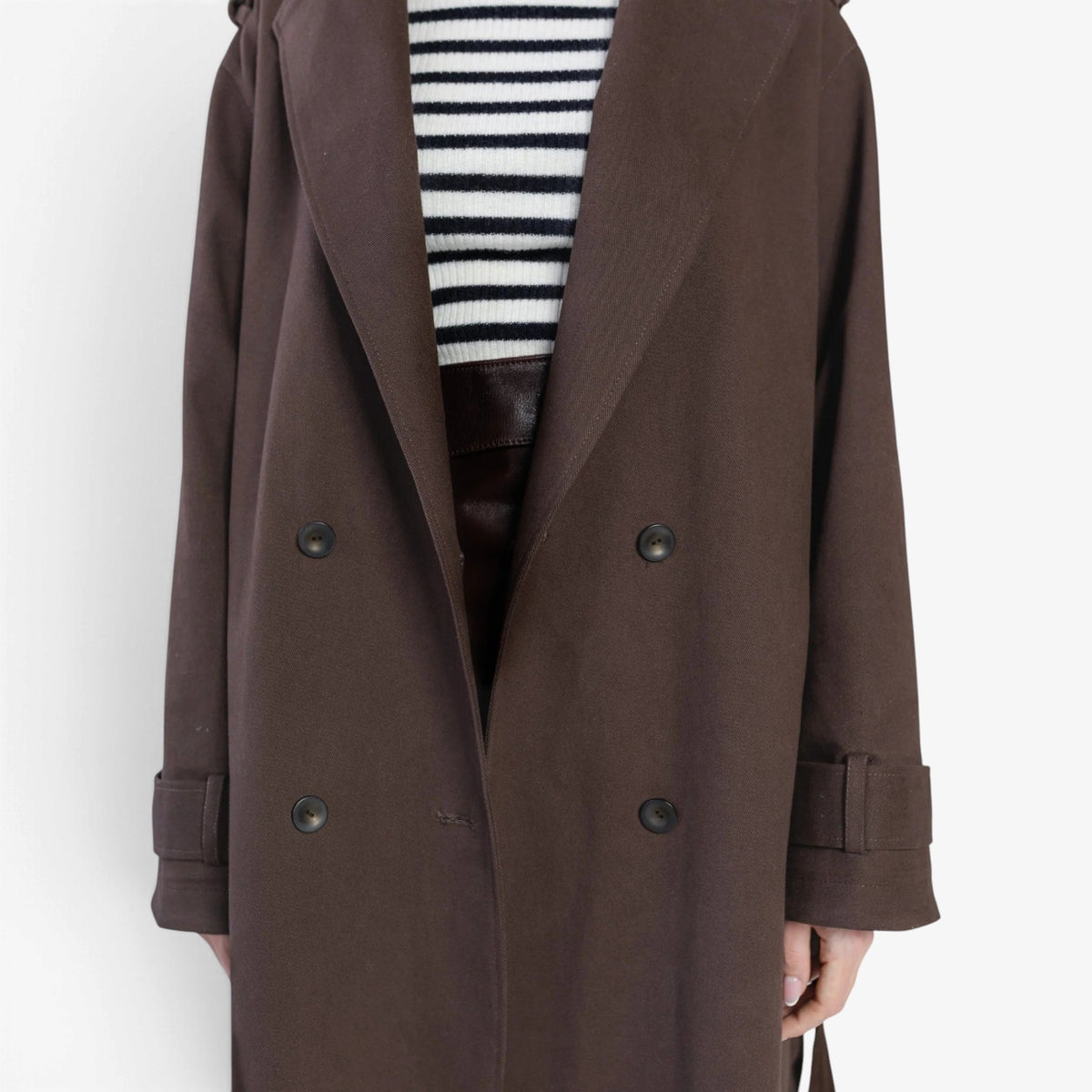 Coralie™ Structured Long Trench Coat