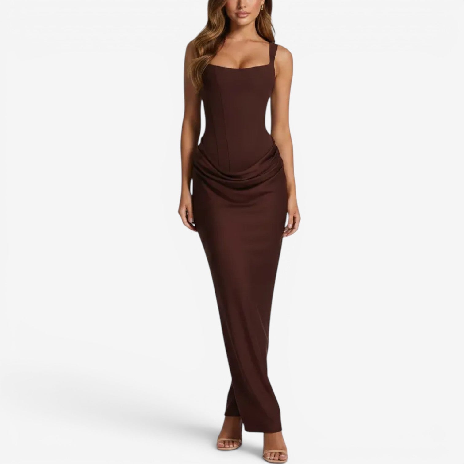 Elize™ Long column dress