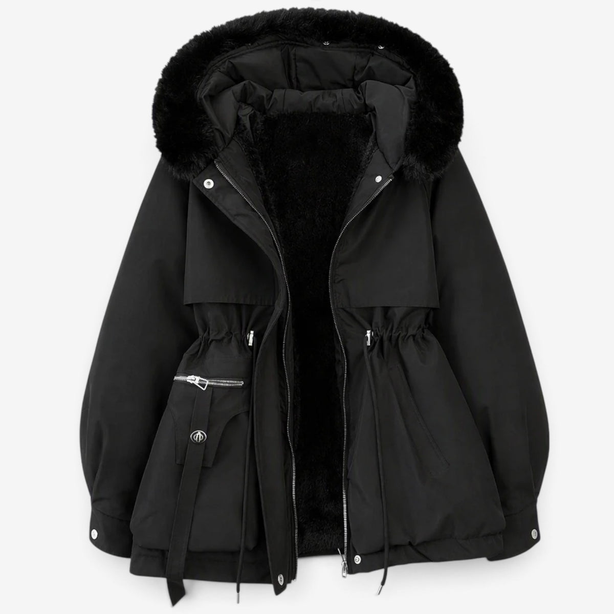 Sophia™ Faux Fur Hooded Parka