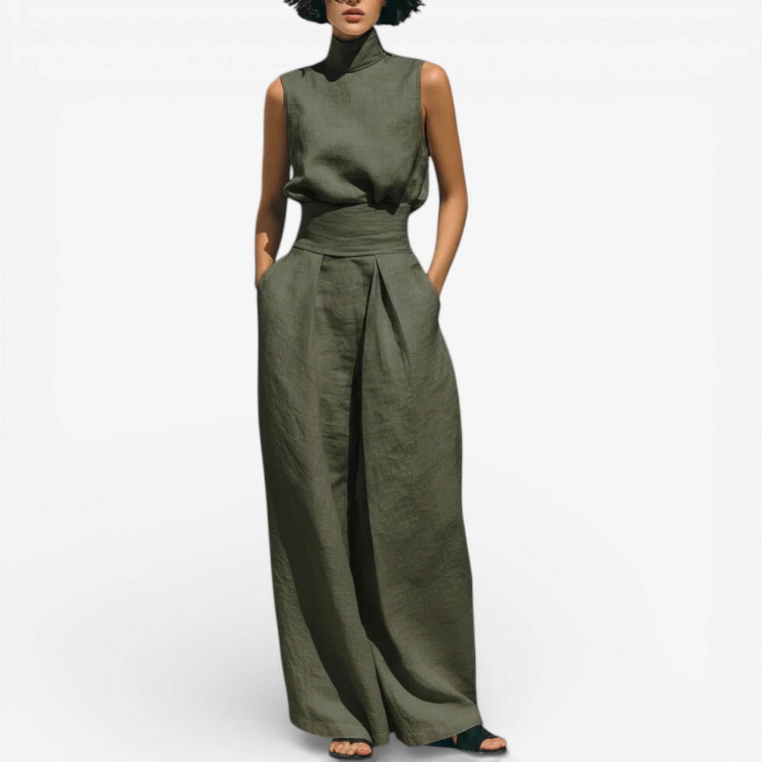 Nina™ Summer Set with Wide-Leg Pants