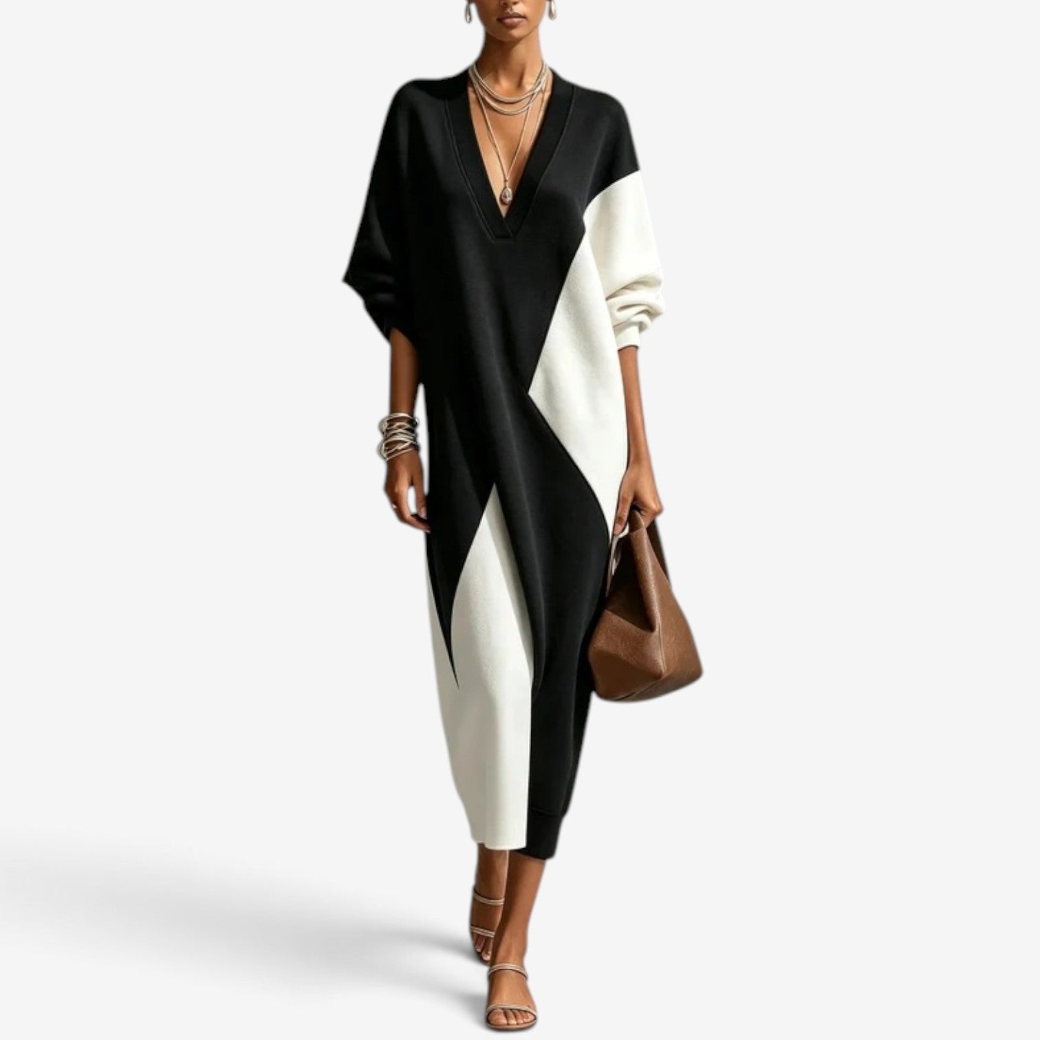 Raia™ Sweater midi dress