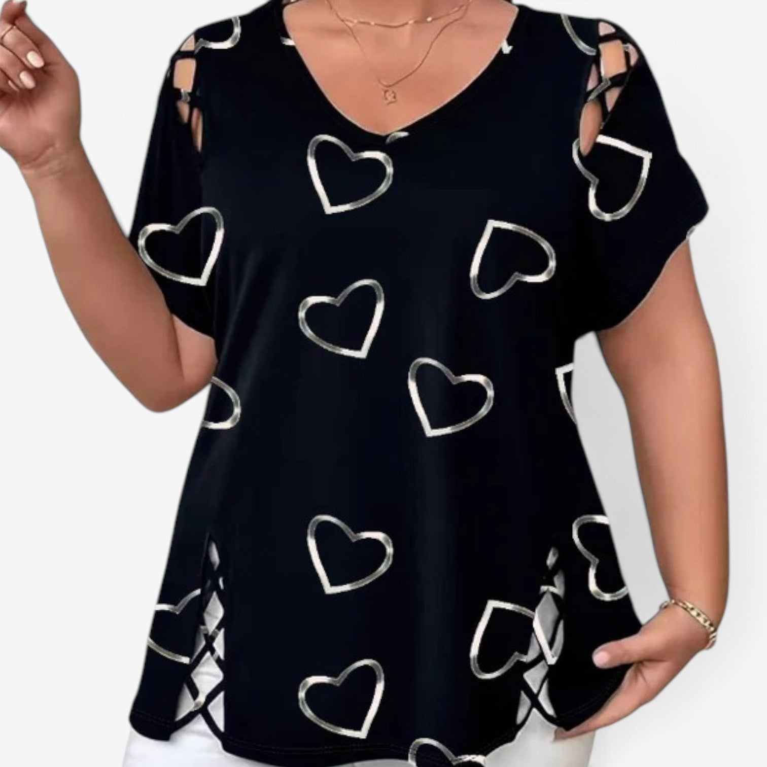 Jollie™ Heart print top