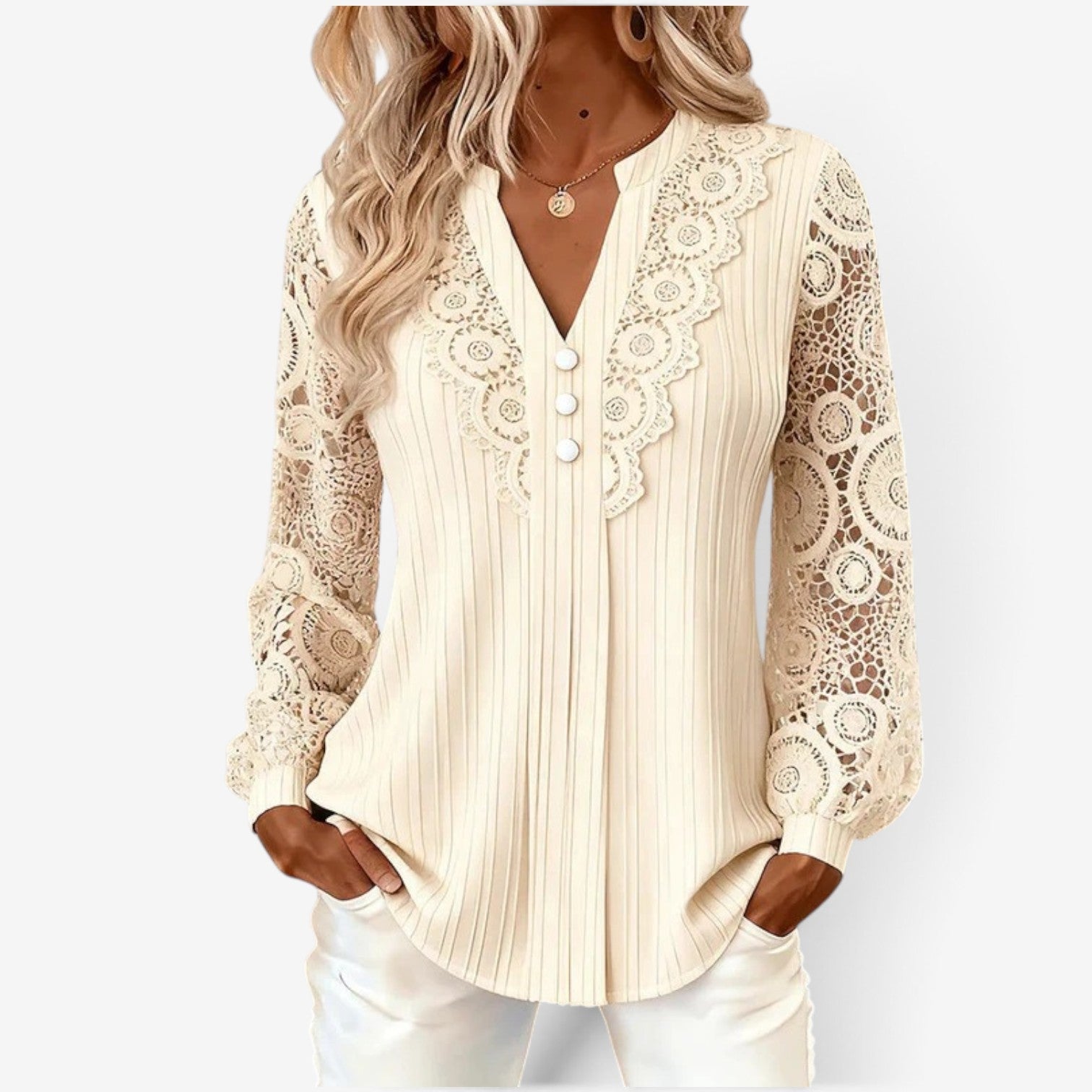 Rhea™ Long-sleeved blouse
