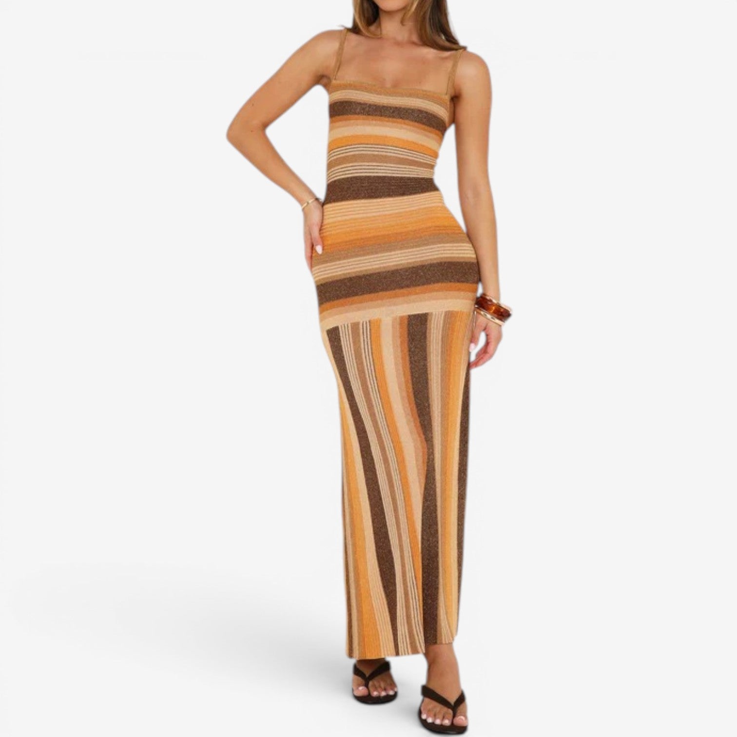 Melissa™ Long knitted dress