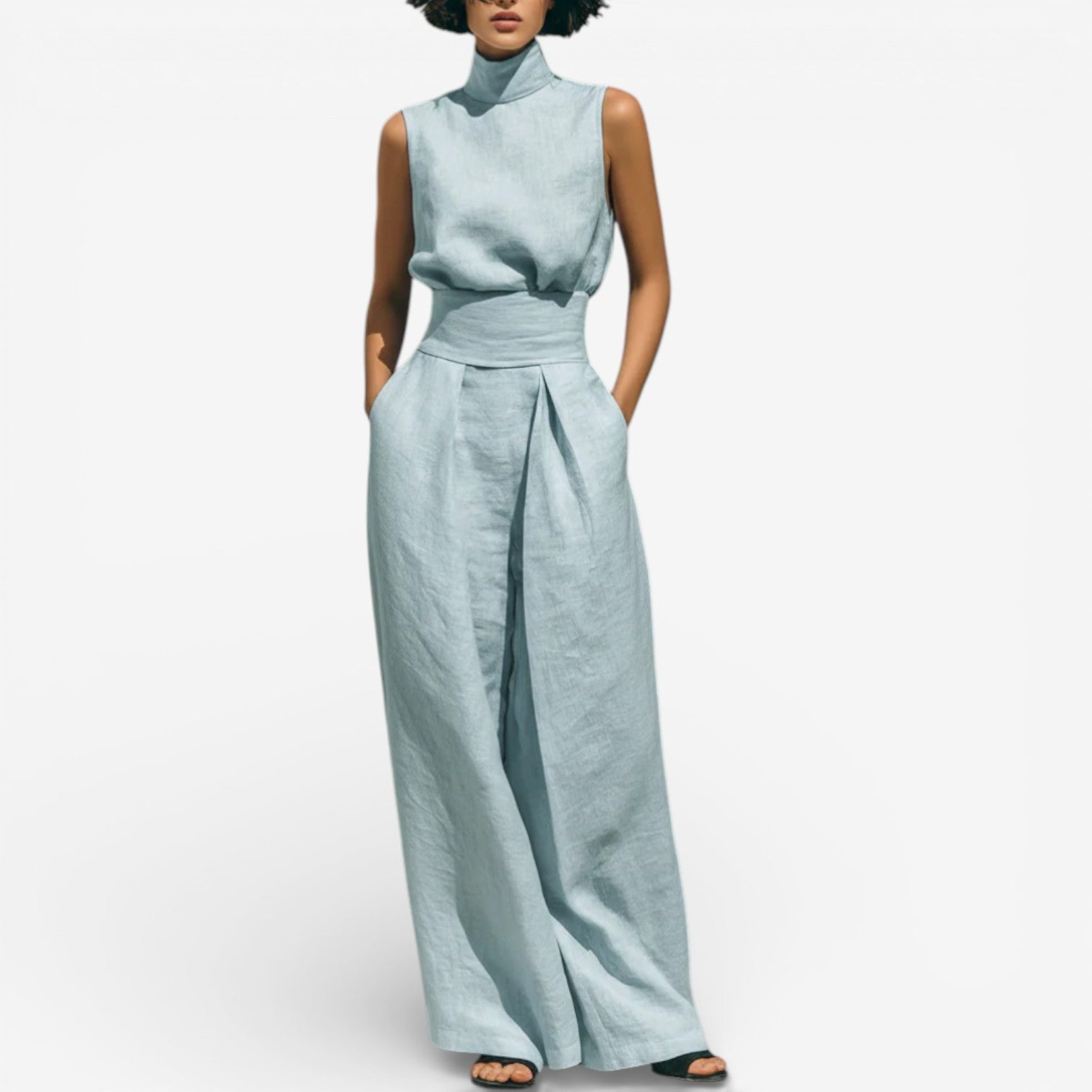 Nina™ Summer Set with Wide-Leg Pants