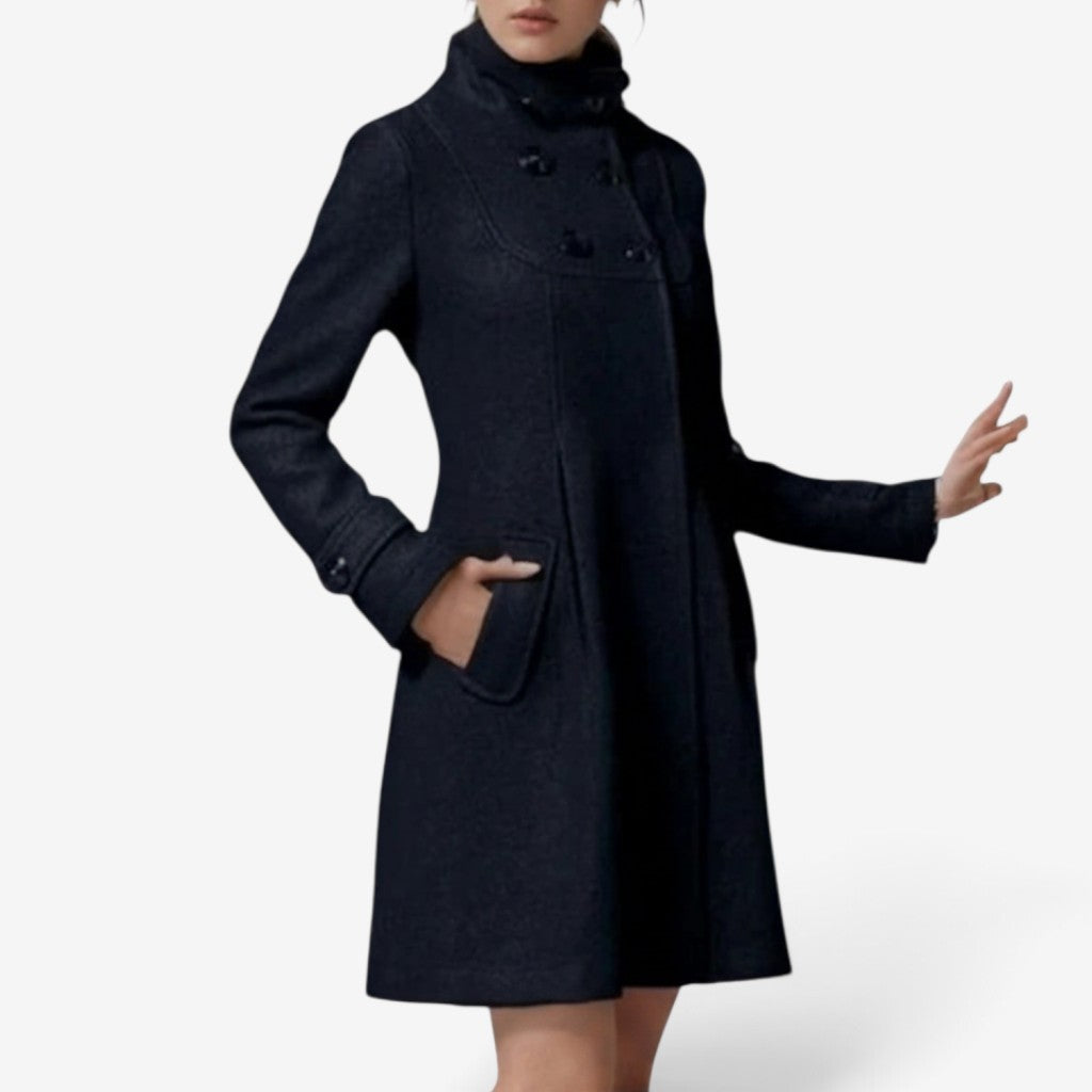 Camie™ Hooded swing coat