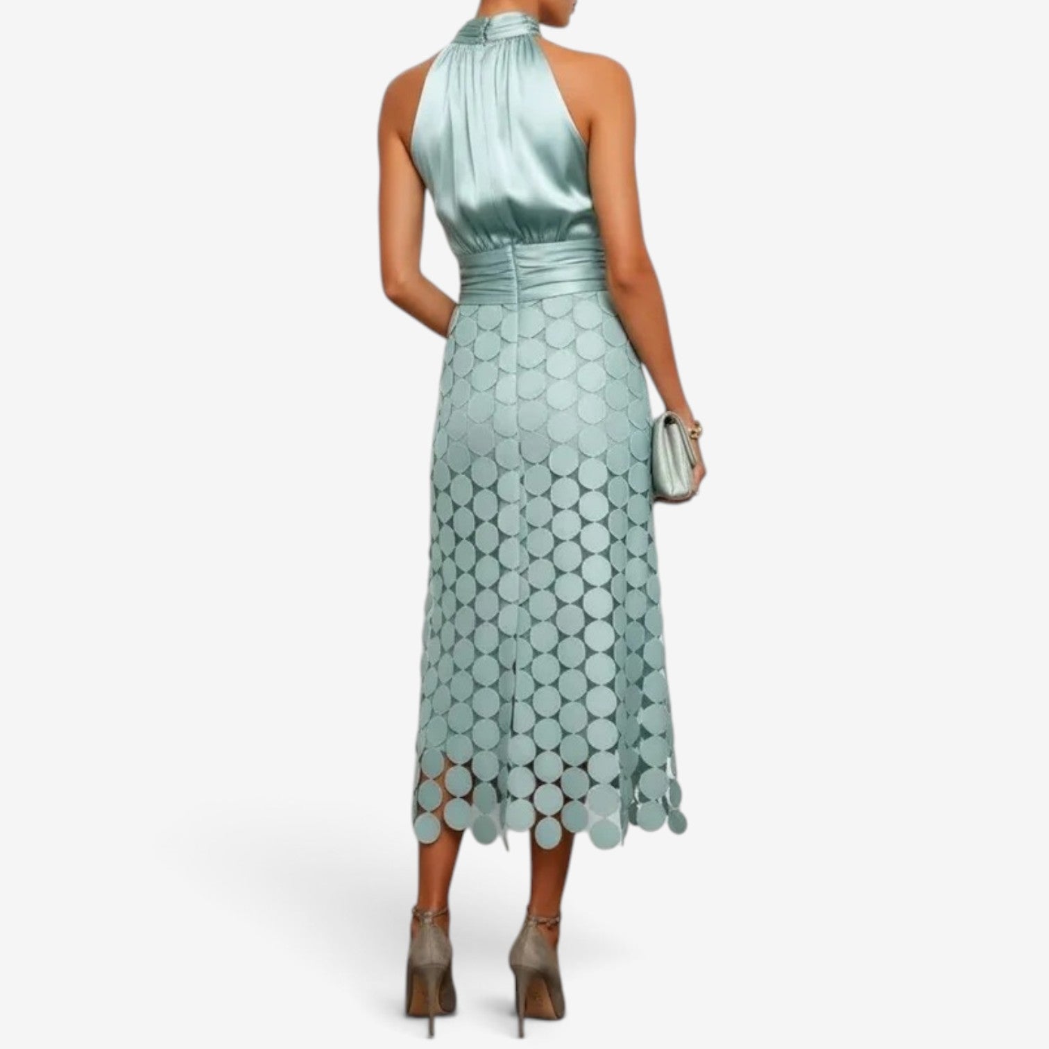 Karina™ Halter midi dress