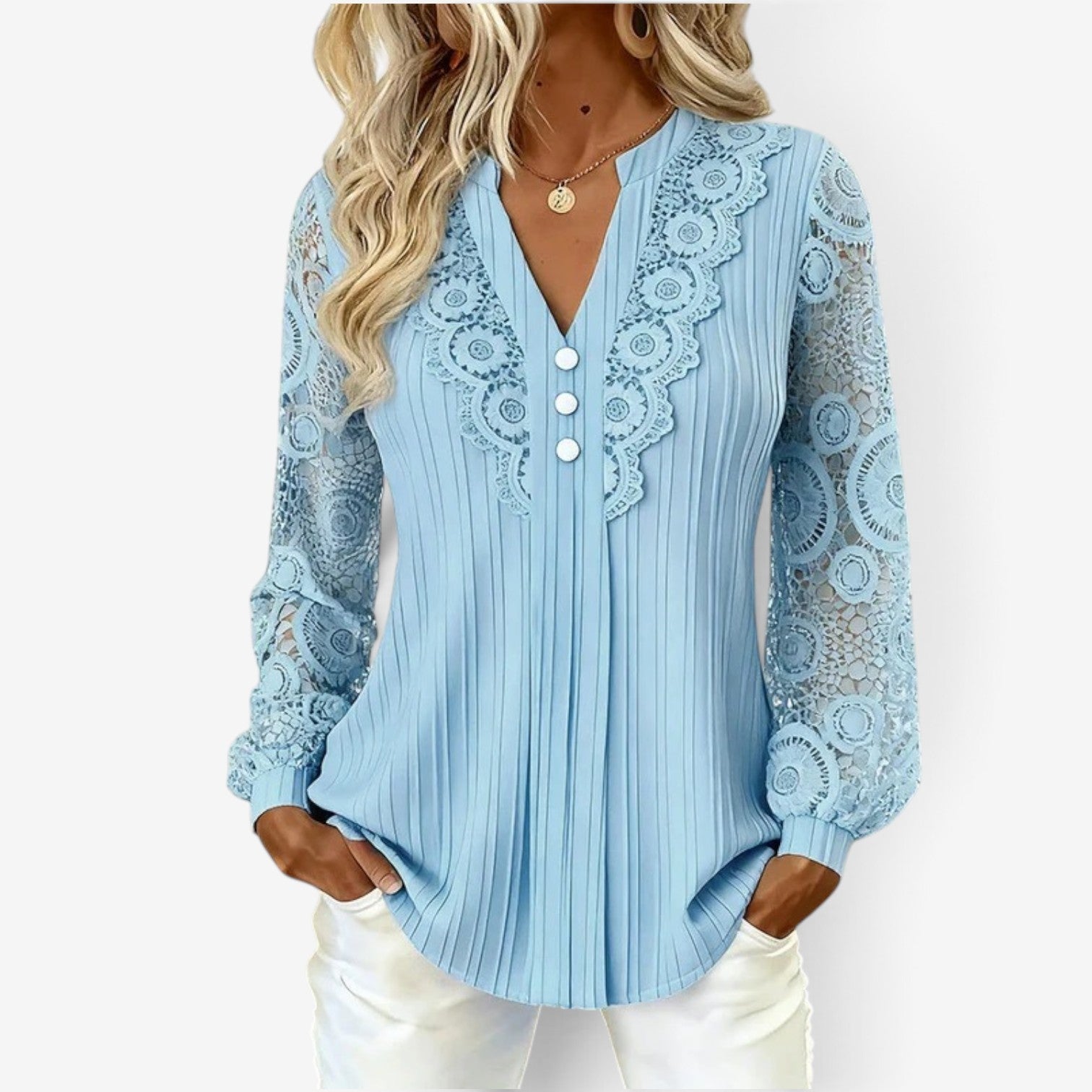 Rhea™ Long-sleeved blouse