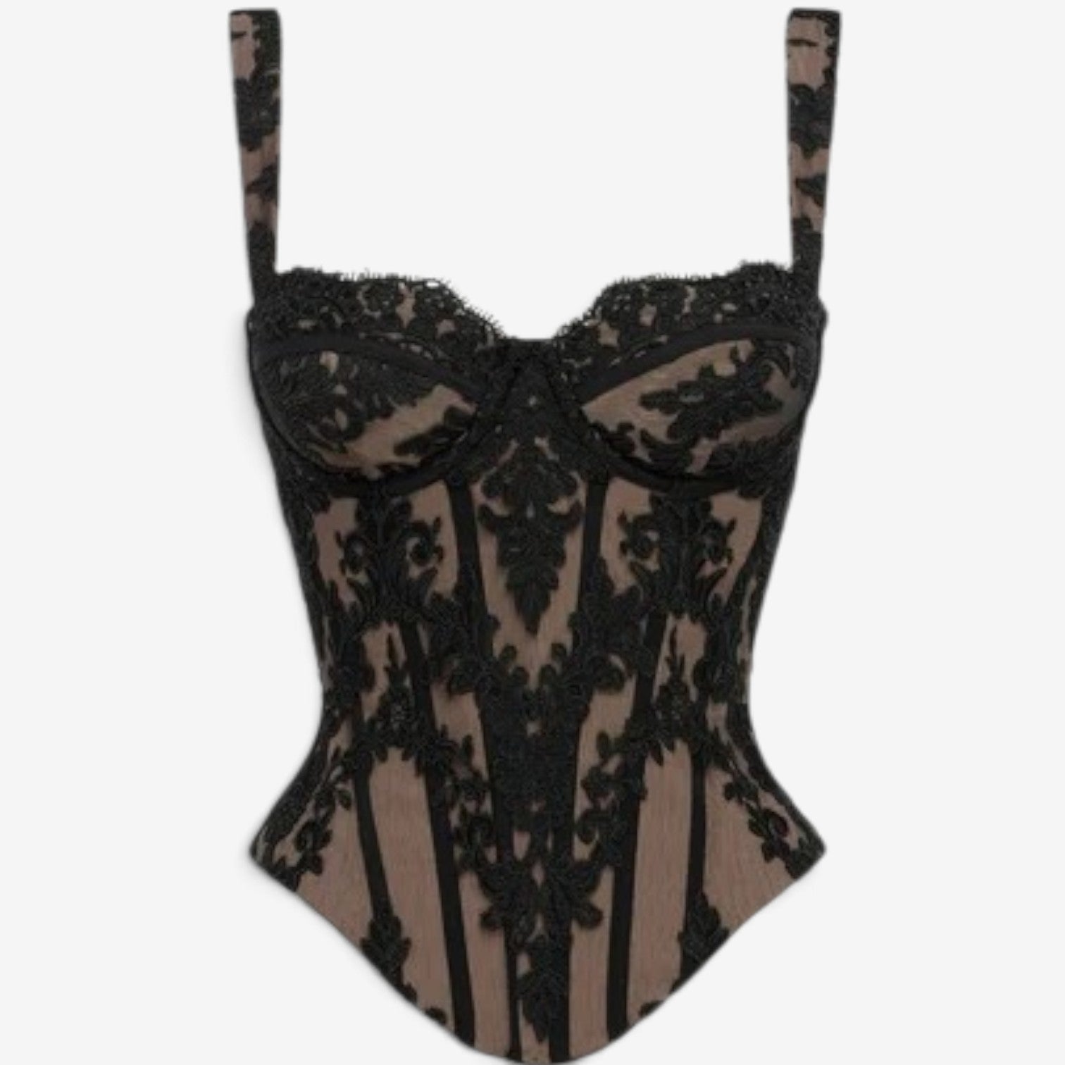 Jenica™ Lace corset bustier top