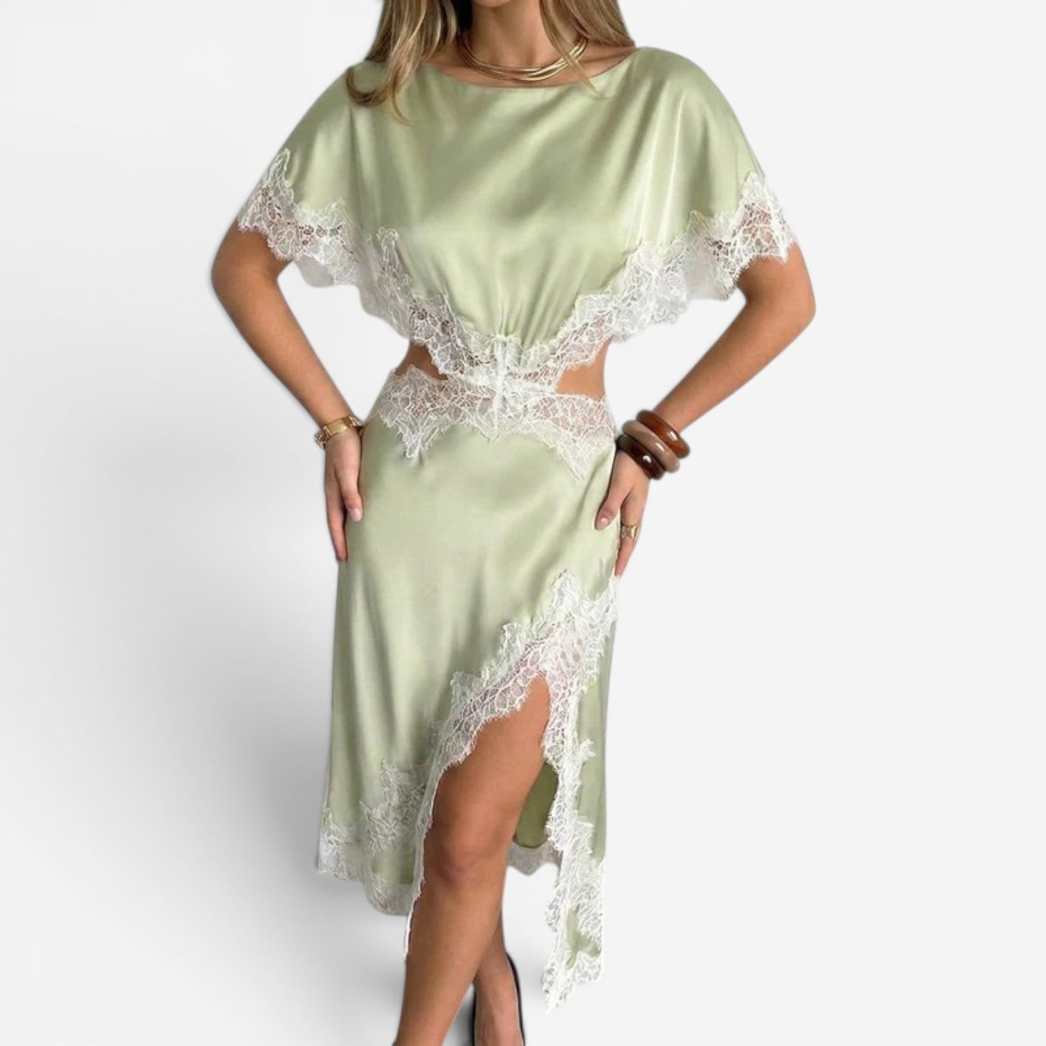 Auriana™ Elegant midi dress