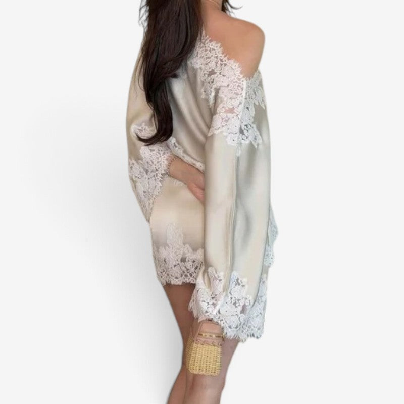 Xena™ Off shoulder lace dress