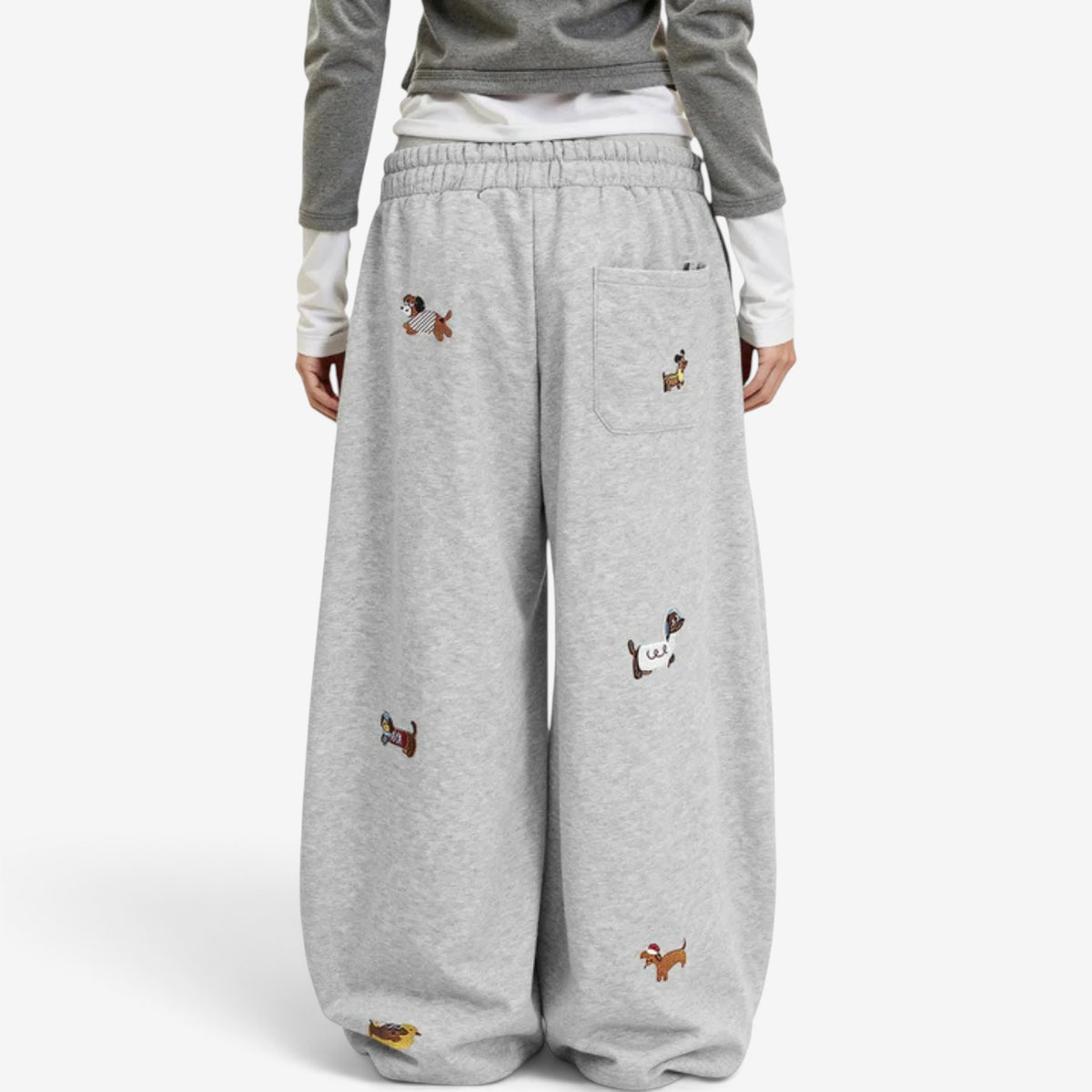 Margot™ Embroidered Wide-Leg Pants