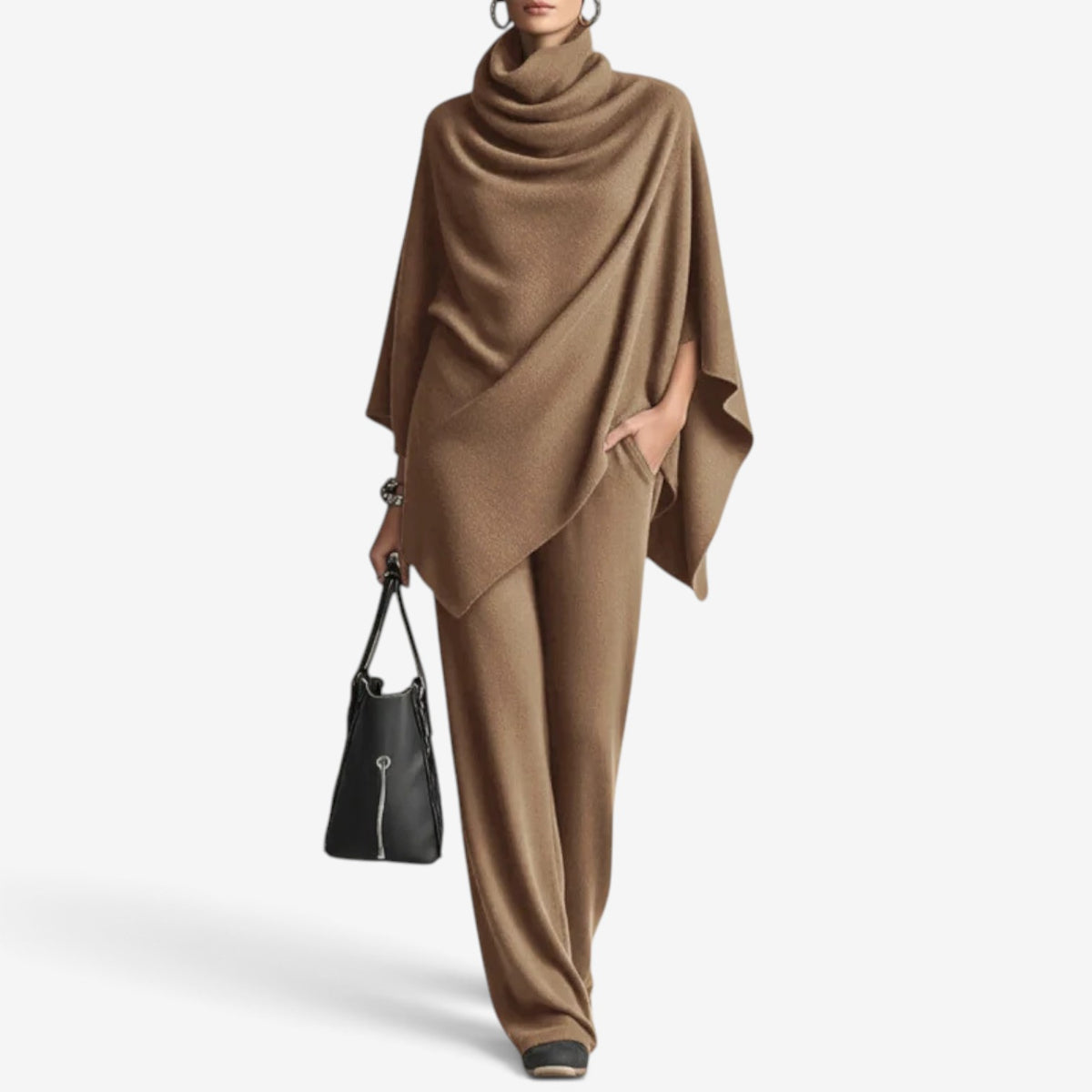 Cassandra™ Draped Poncho Pant Set