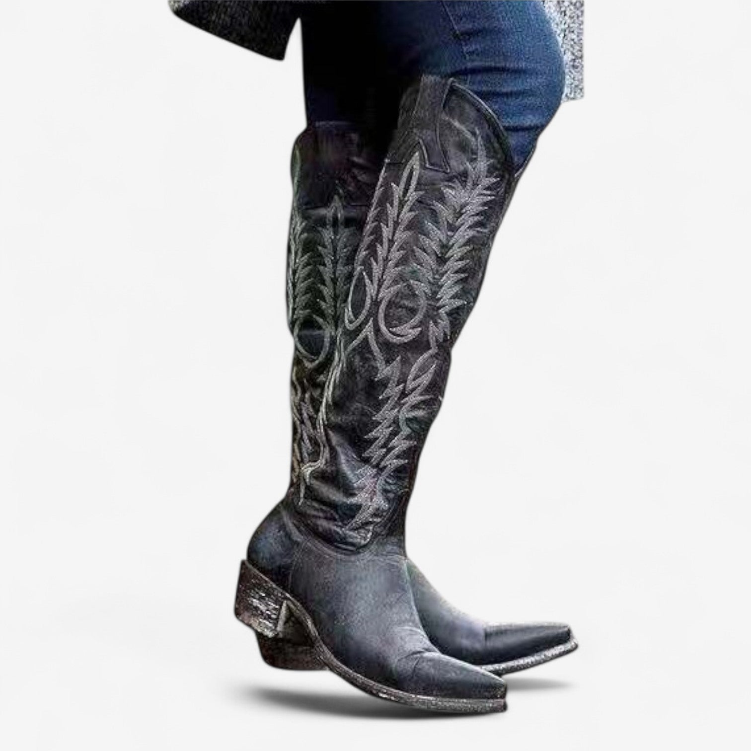 Gehan™ Embroidered High Boots