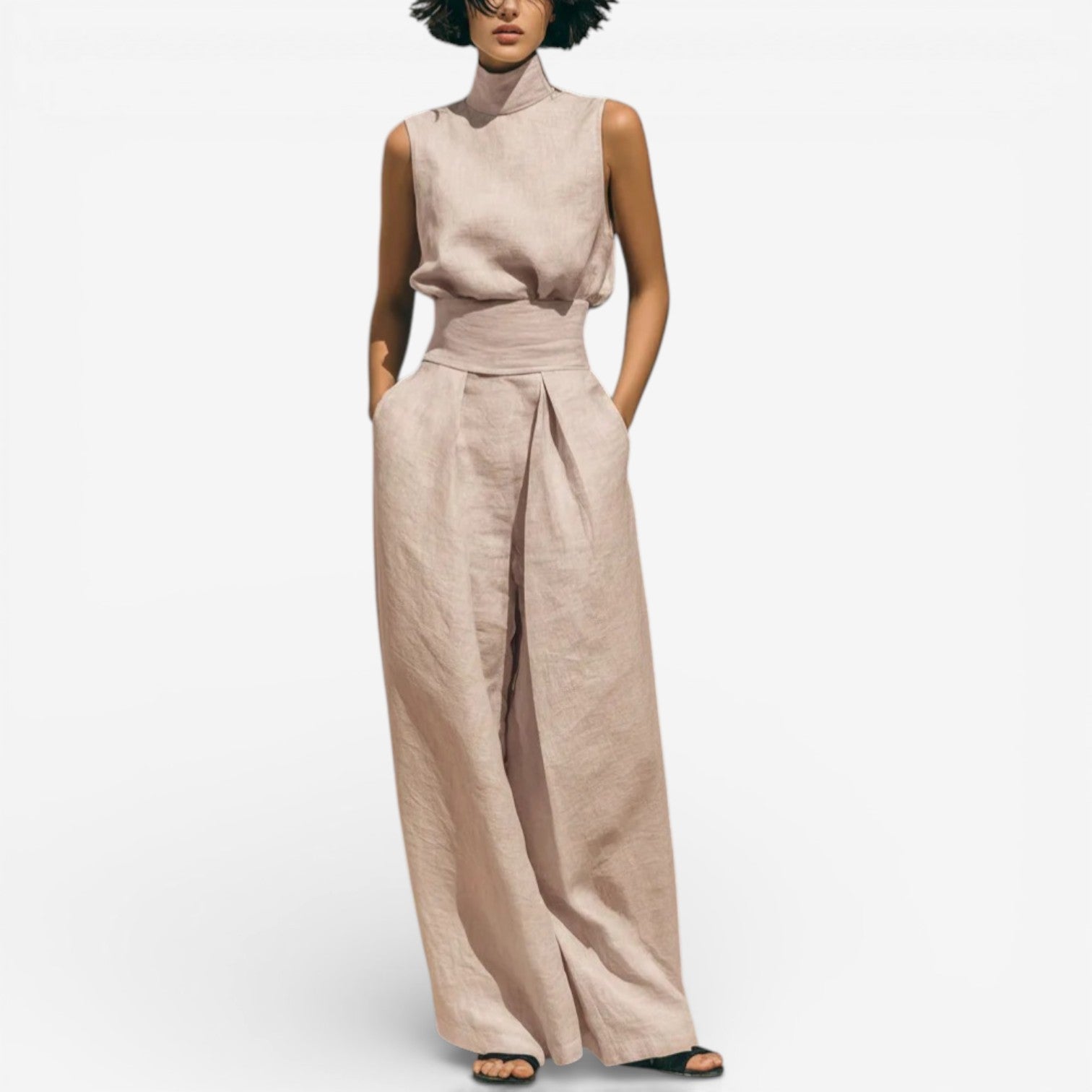 Nina™ Summer Set with Wide-Leg Pants
