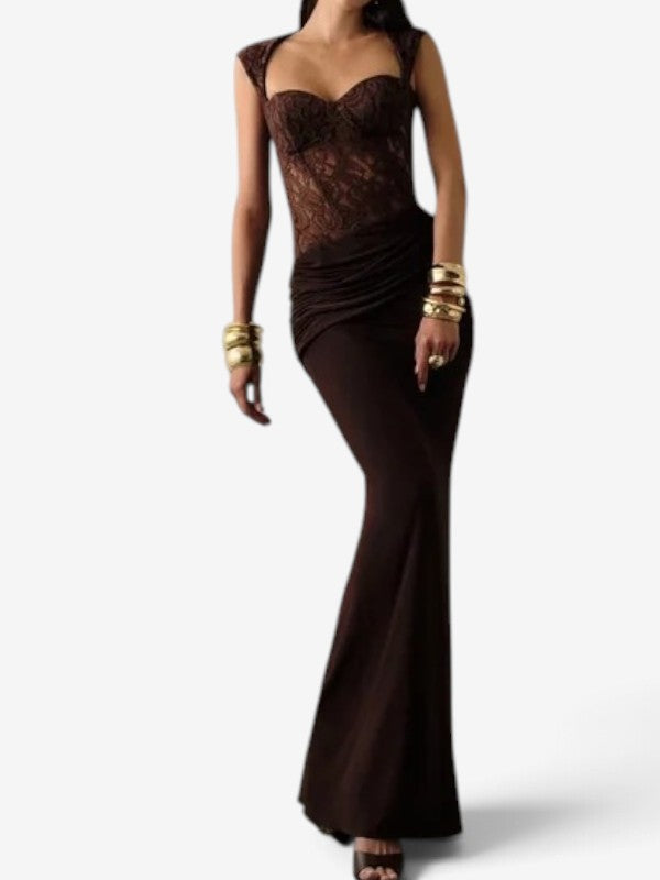 Sheina™ Lace maxi gown