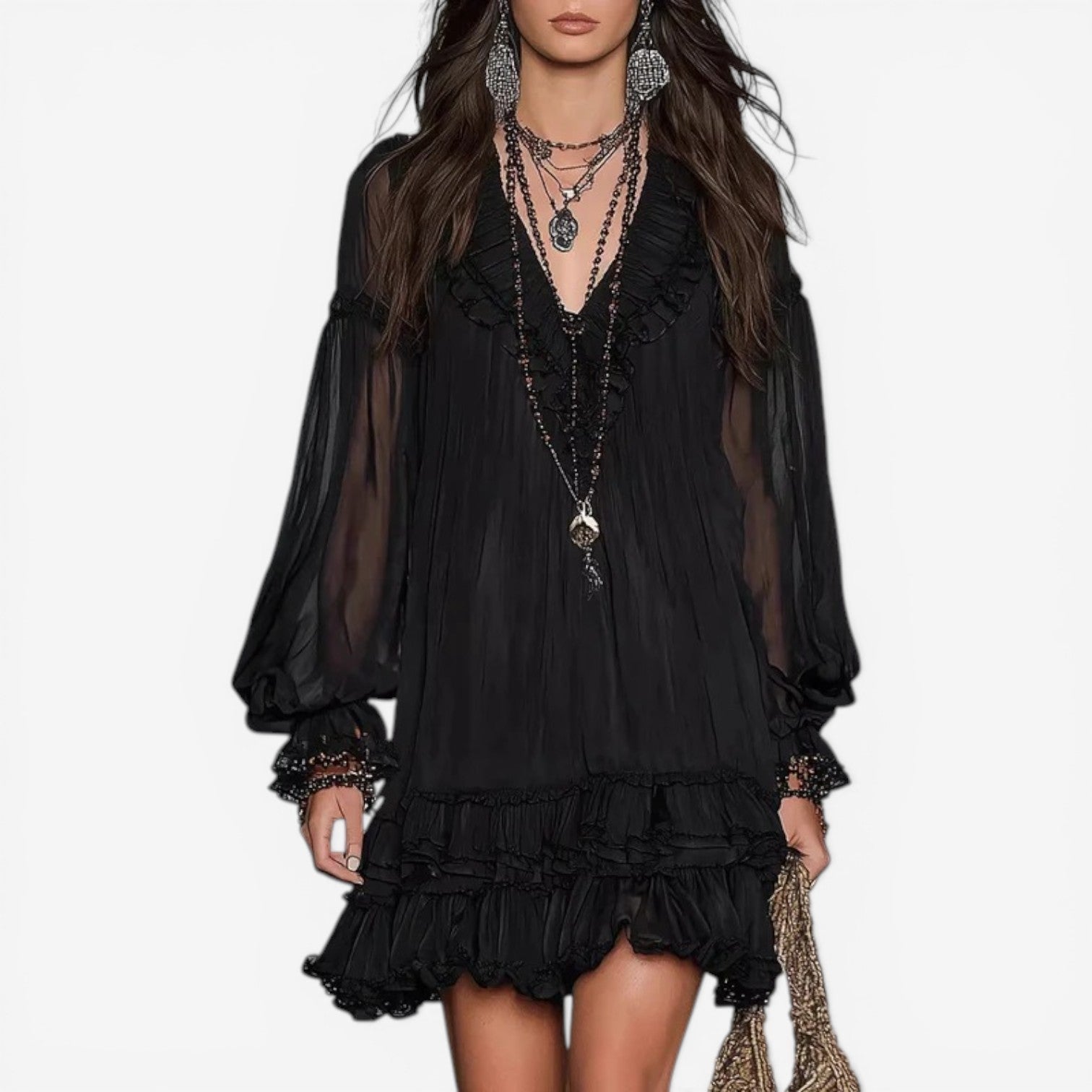 Julianna™ Bohemian mini dress