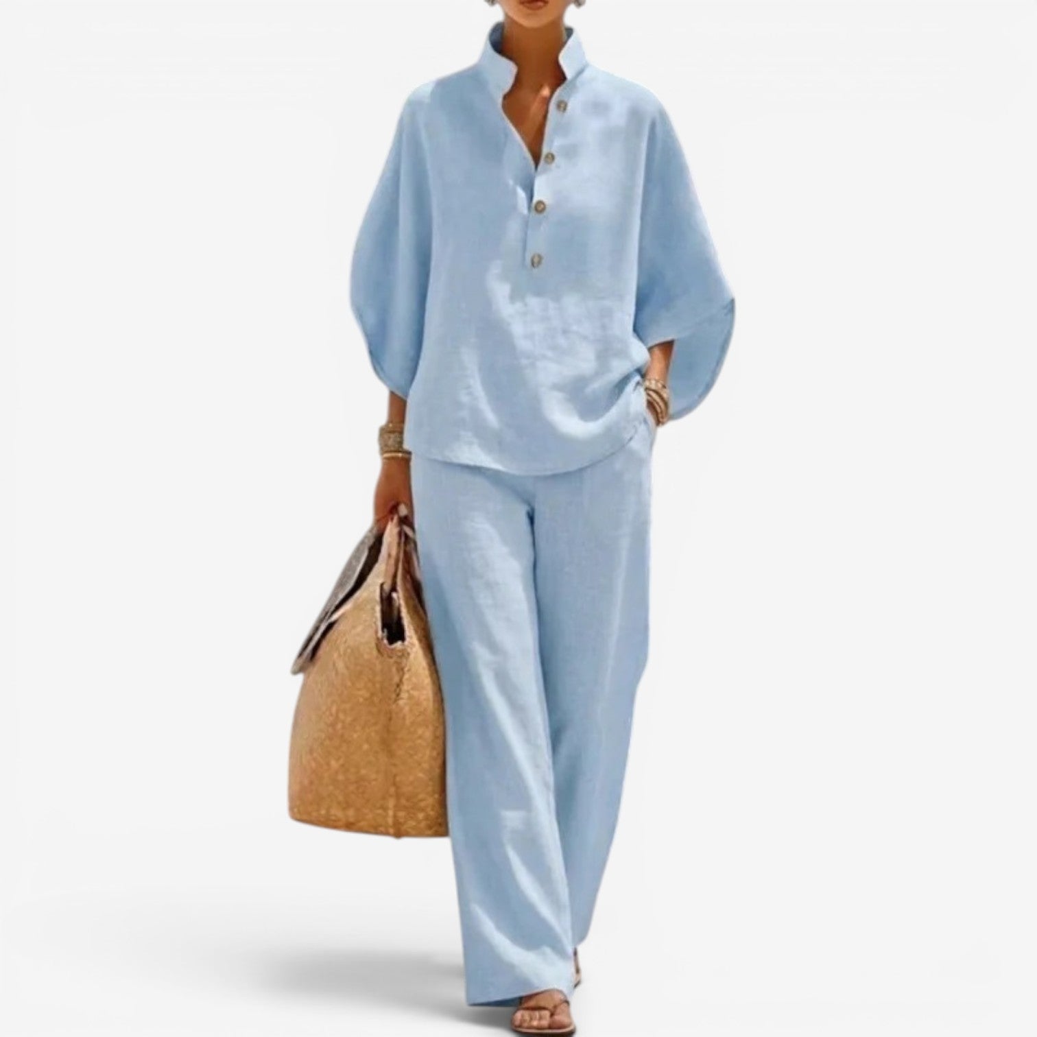 Alice™ Linen Two-Piece Set