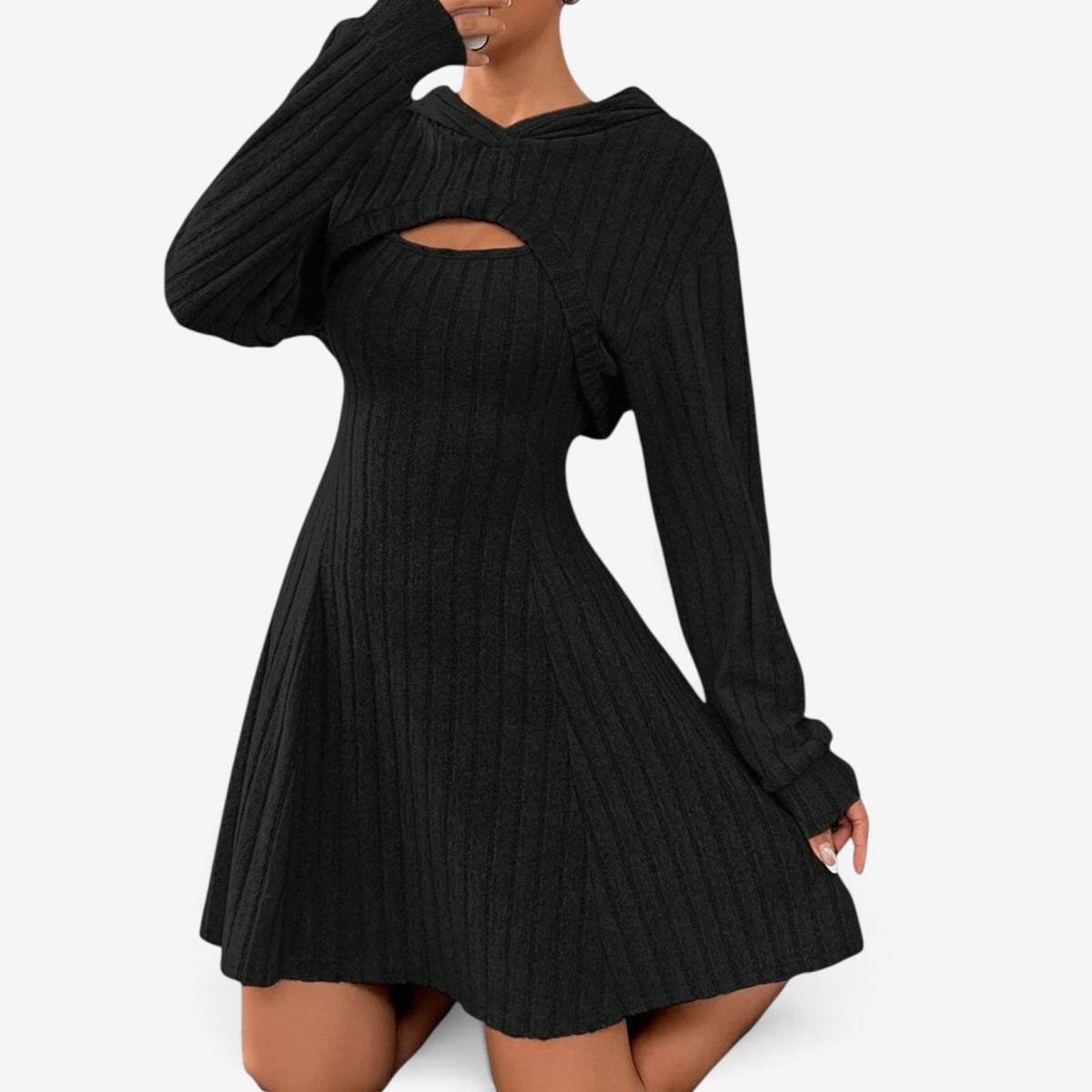 Mayumi™ Knit mini dress set