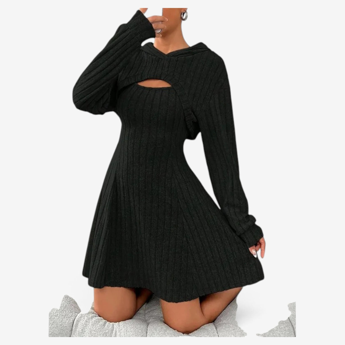 Mayumi™ Knit mini dress set