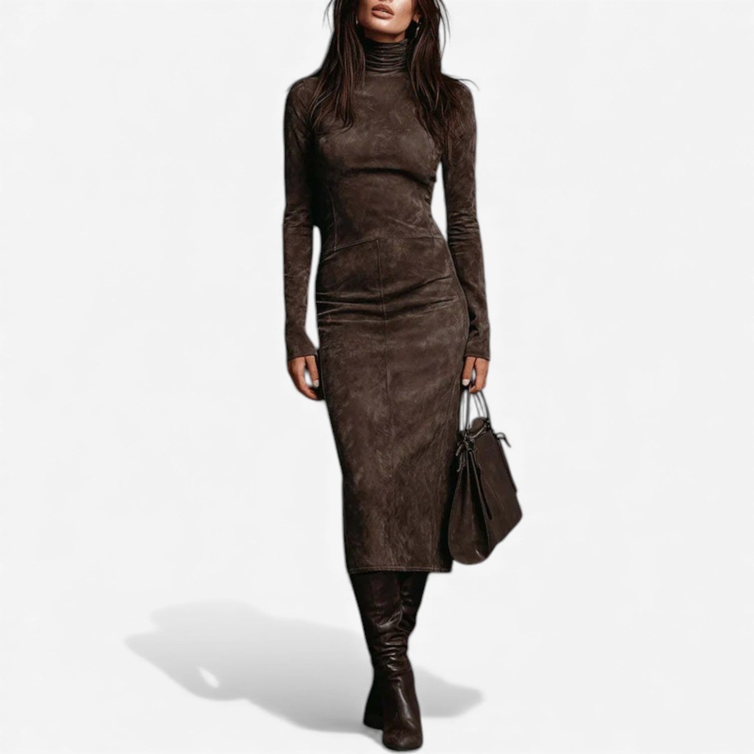 Jolivet™ Suede Dress