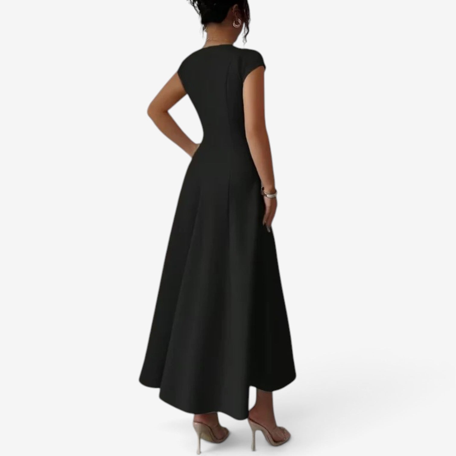 Betina™ Long flared dress