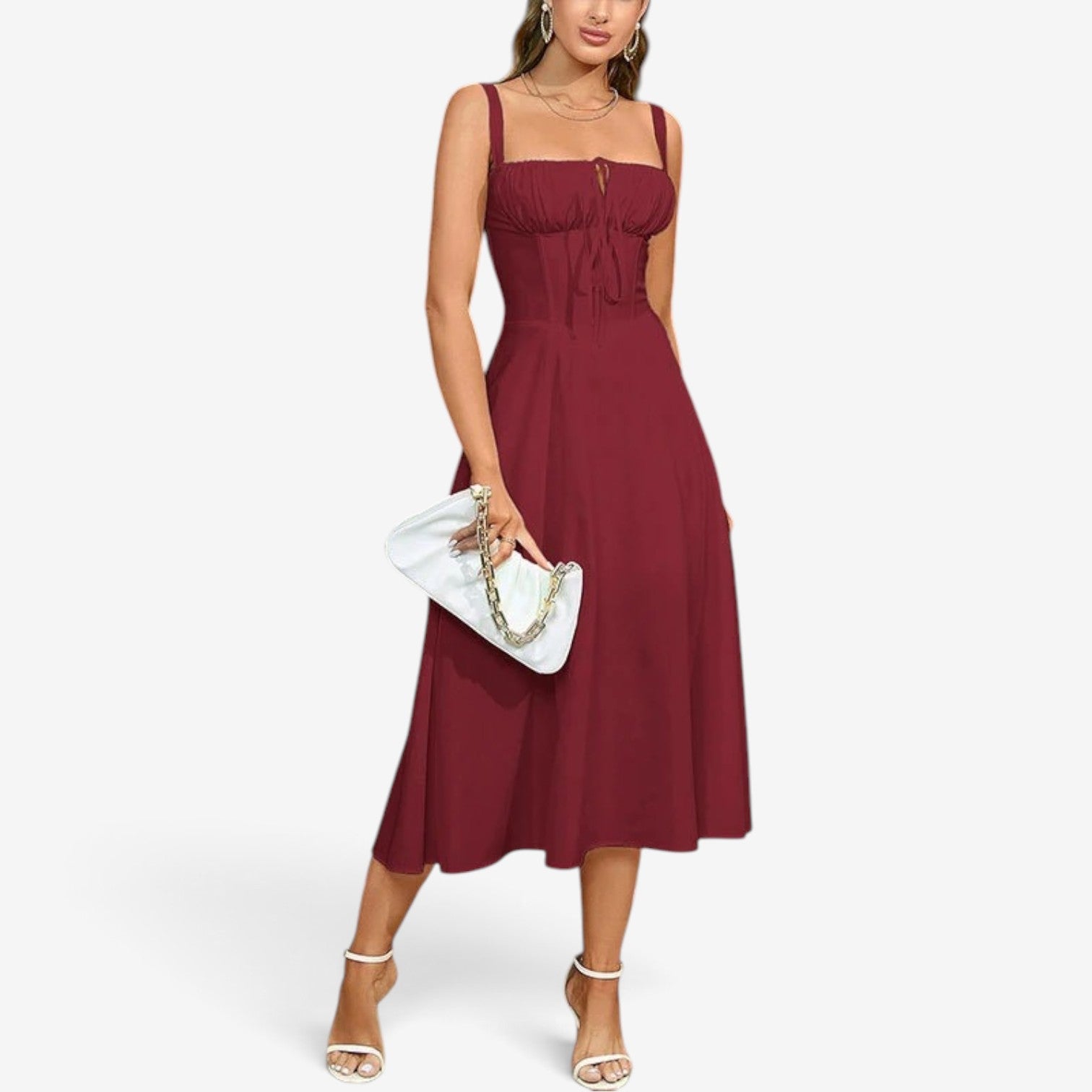 Rossa™ Midi dress with straps