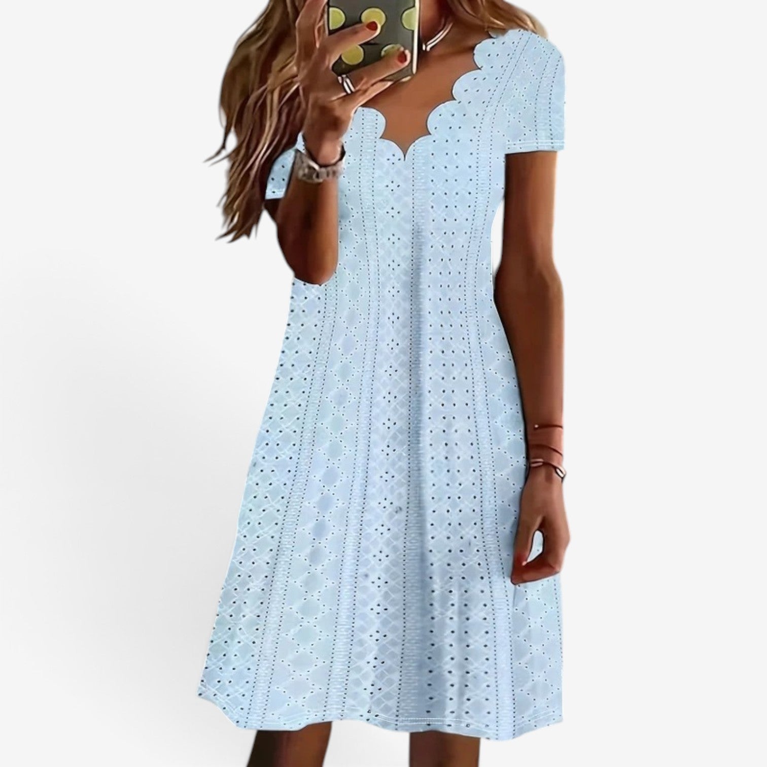 Joie™ Short-sleeved midi dress