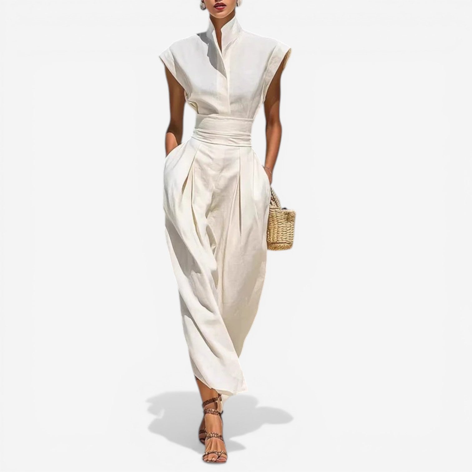 Addison™ High-neck jumpsuit