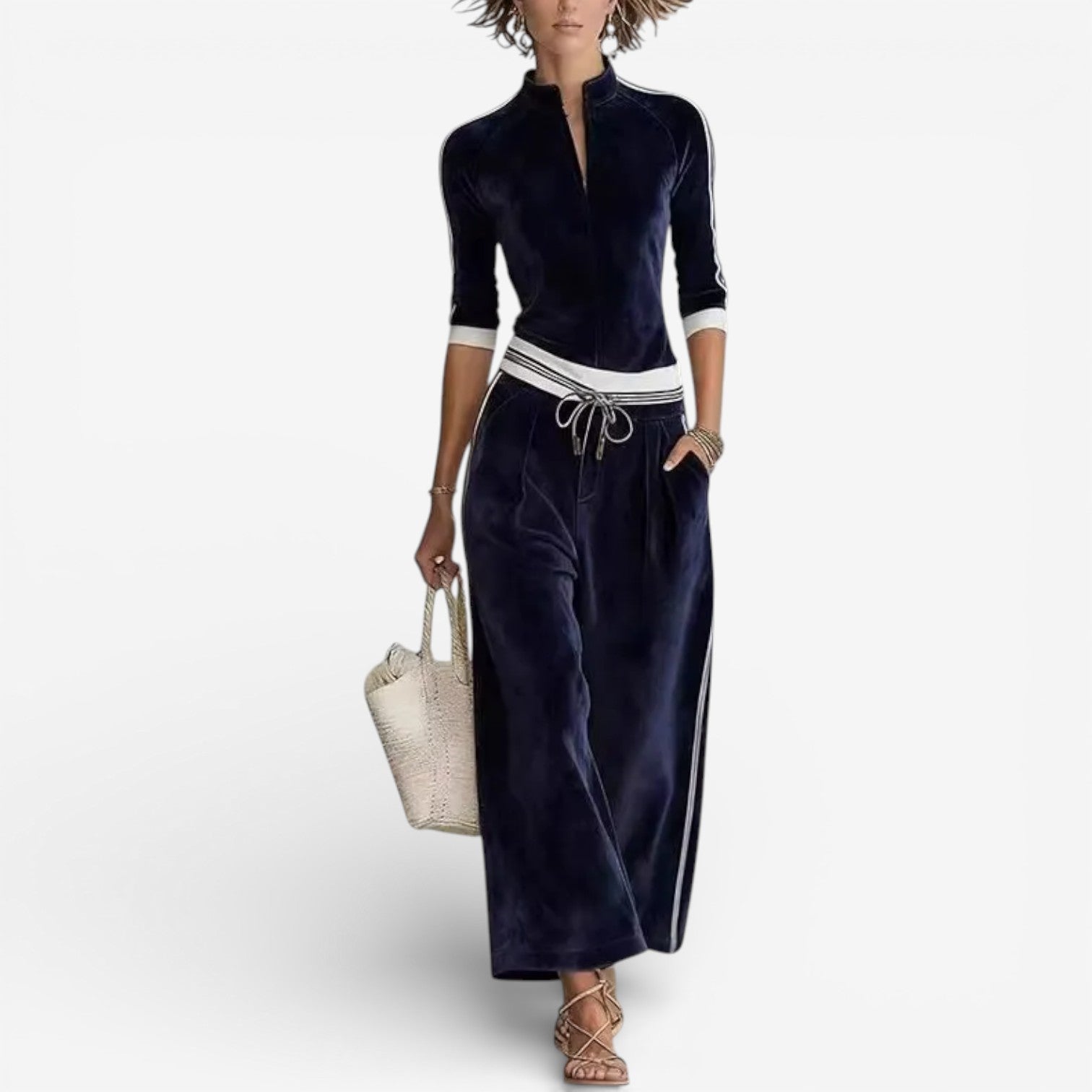 Rosalinda™ Flowing Velvet Suit