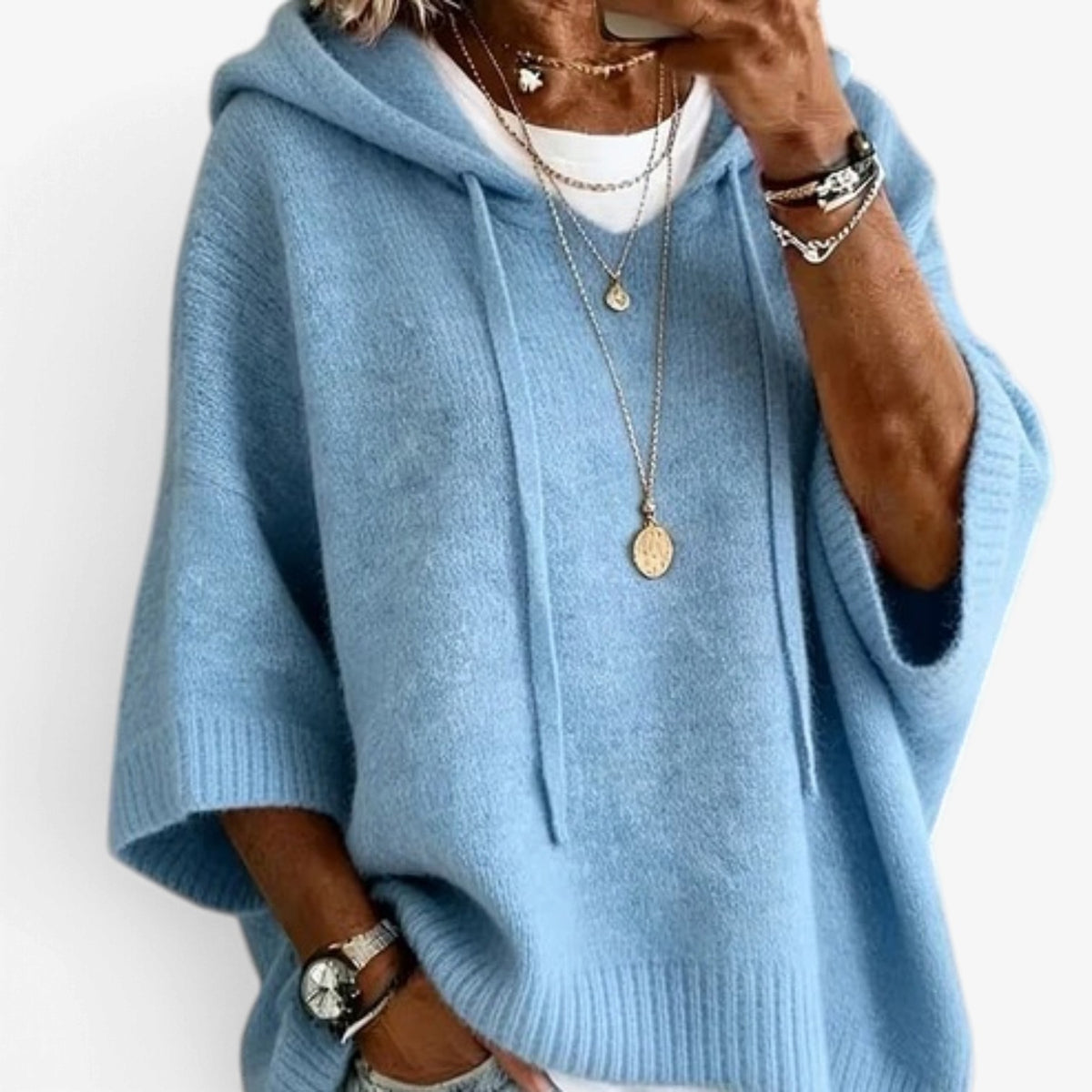 Primrose™ Drawstring Hoodie Sweater
