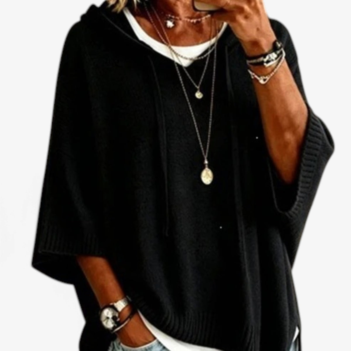 Primrose™ Drawstring Hoodie Sweater