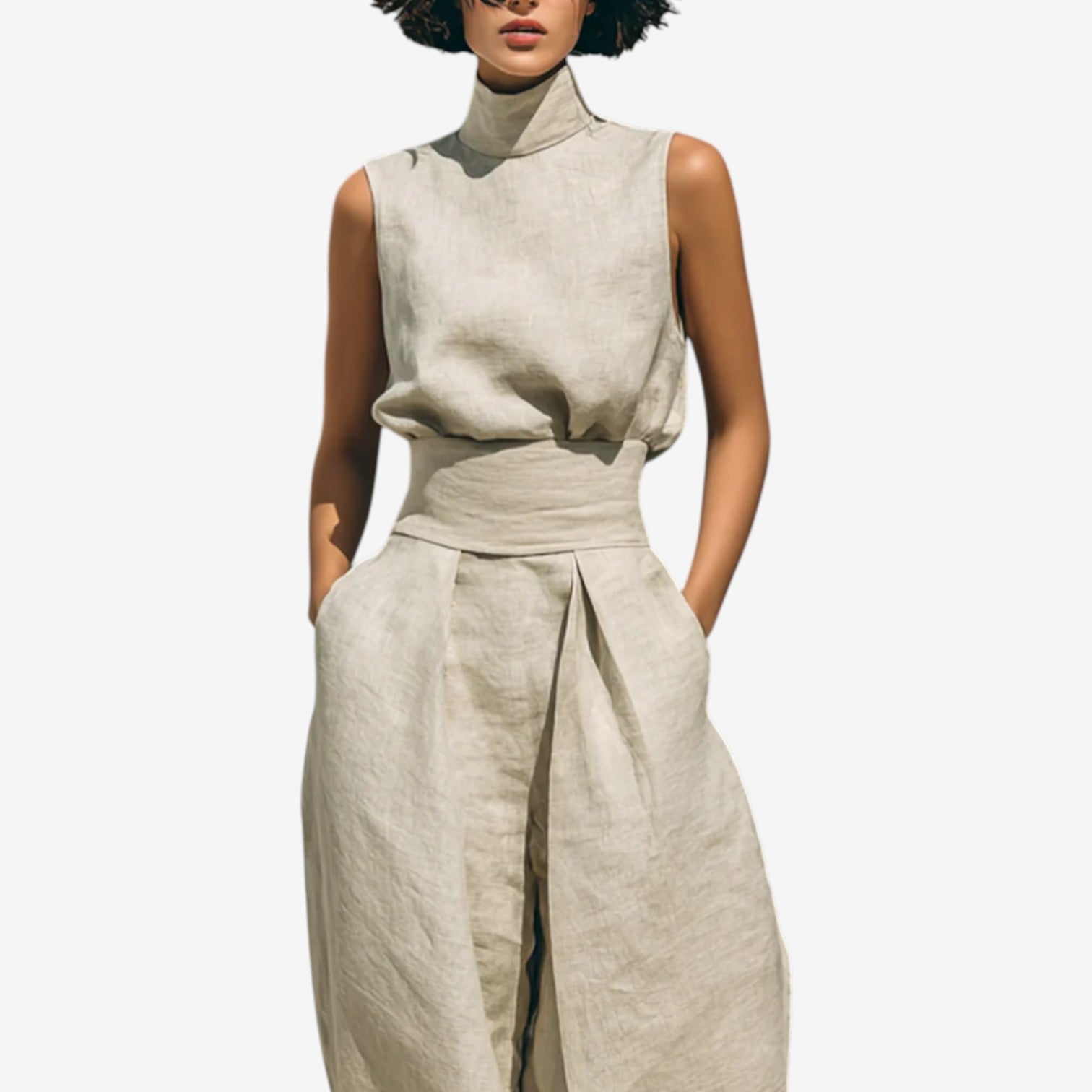 Nina™ Summer Set with Wide-Leg Pants