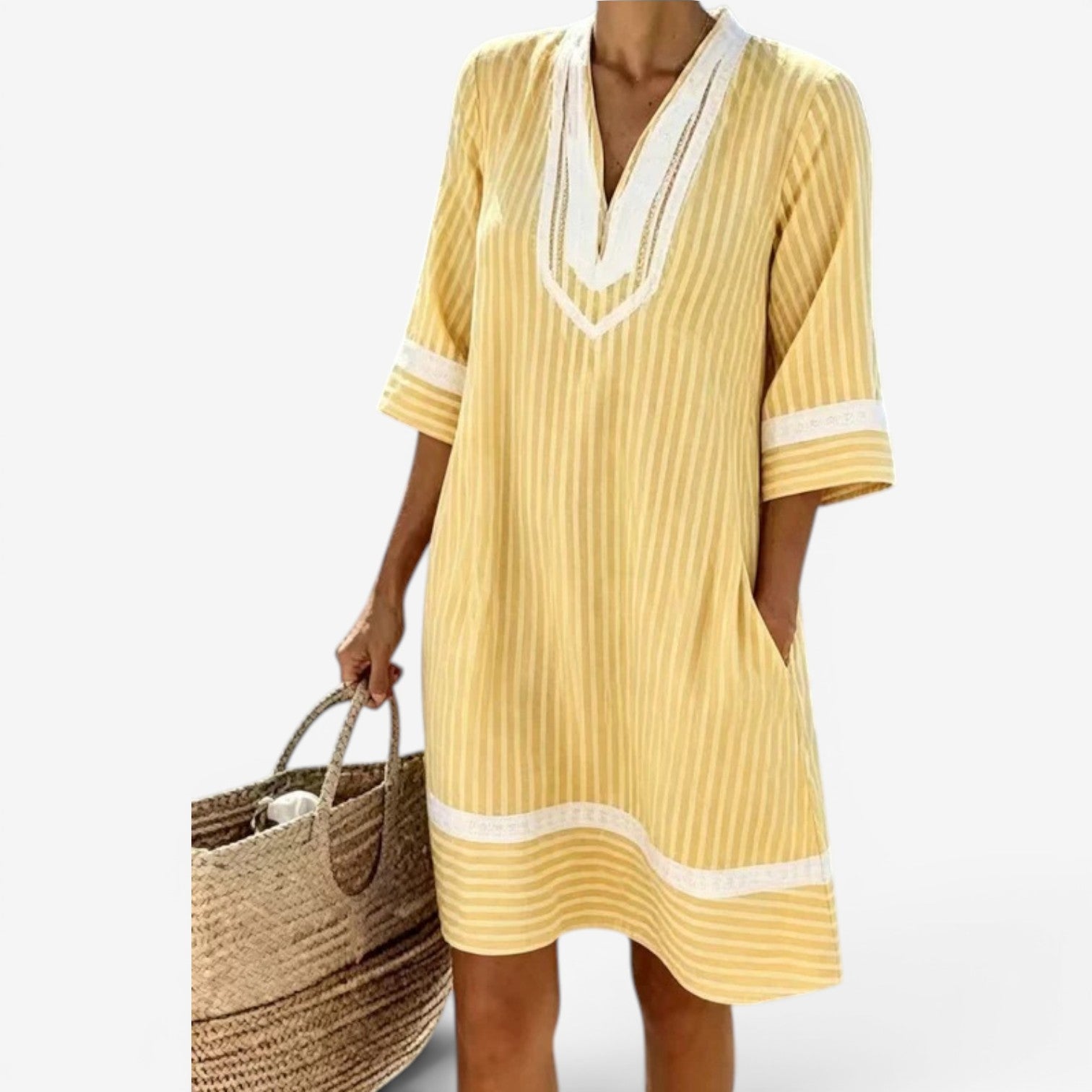 Kirsten™ Striped dress