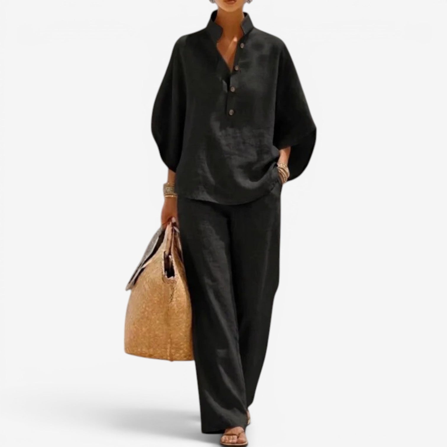 Alice™ Linen Two-Piece Set