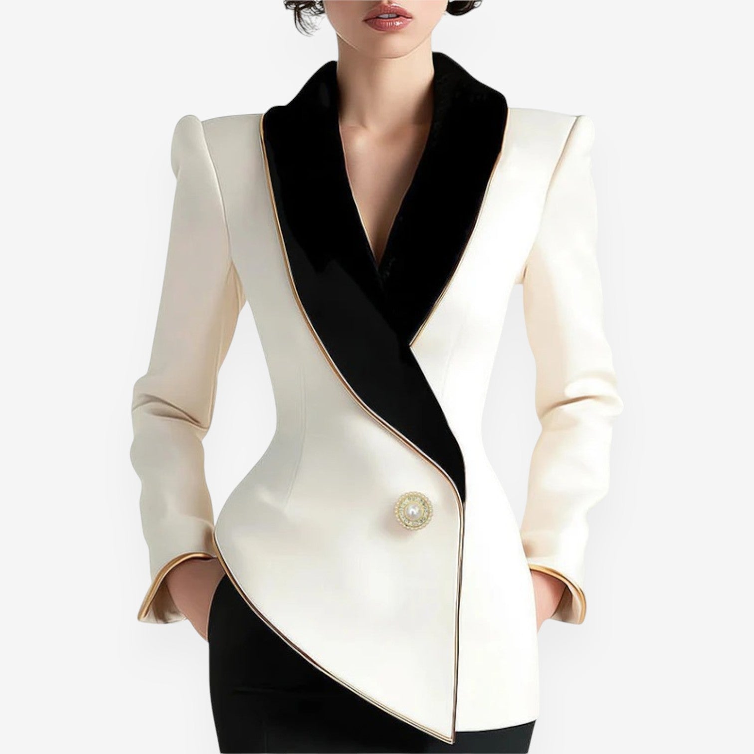 Sadia™ Double-breasted blazer