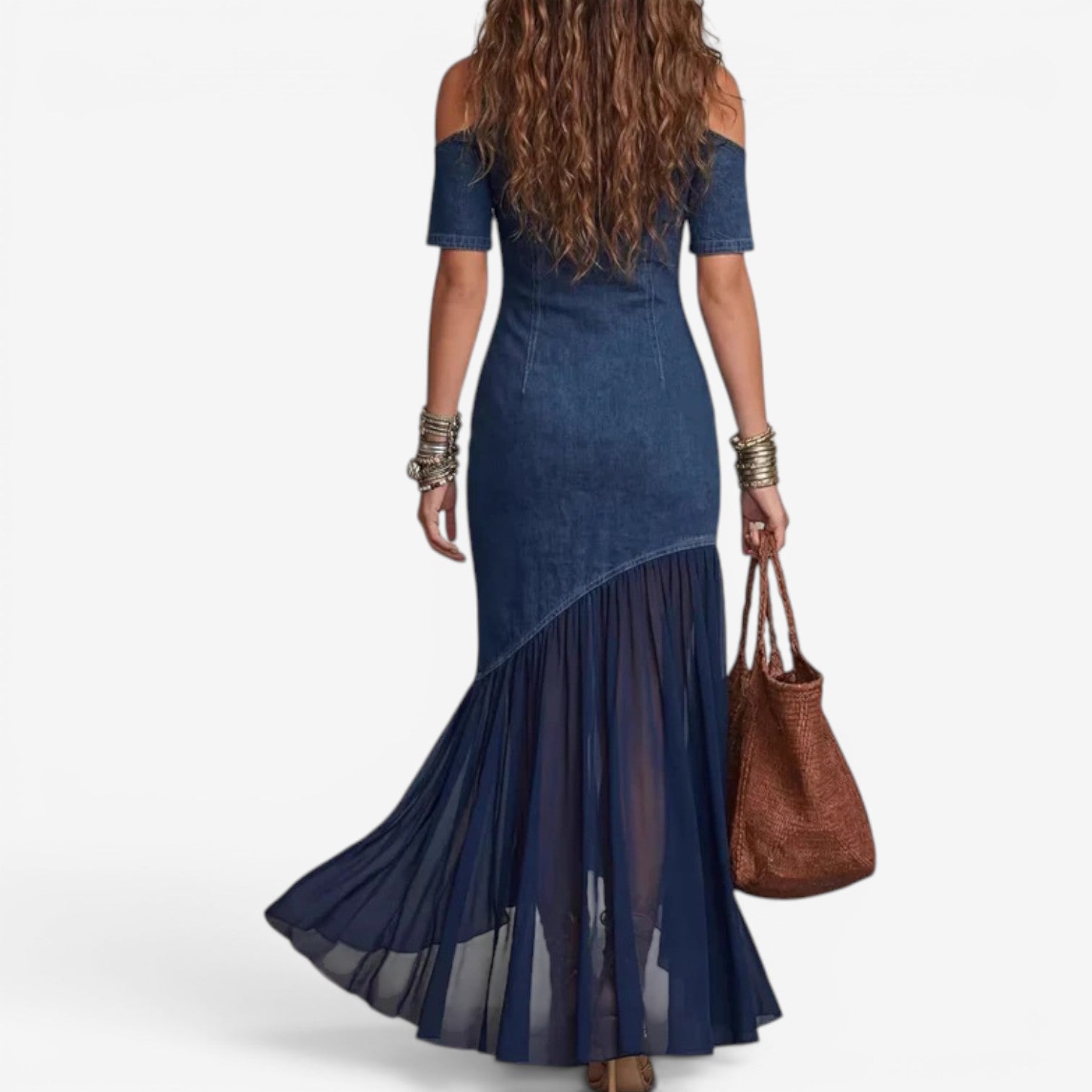 Kimberley™ Long denim dress