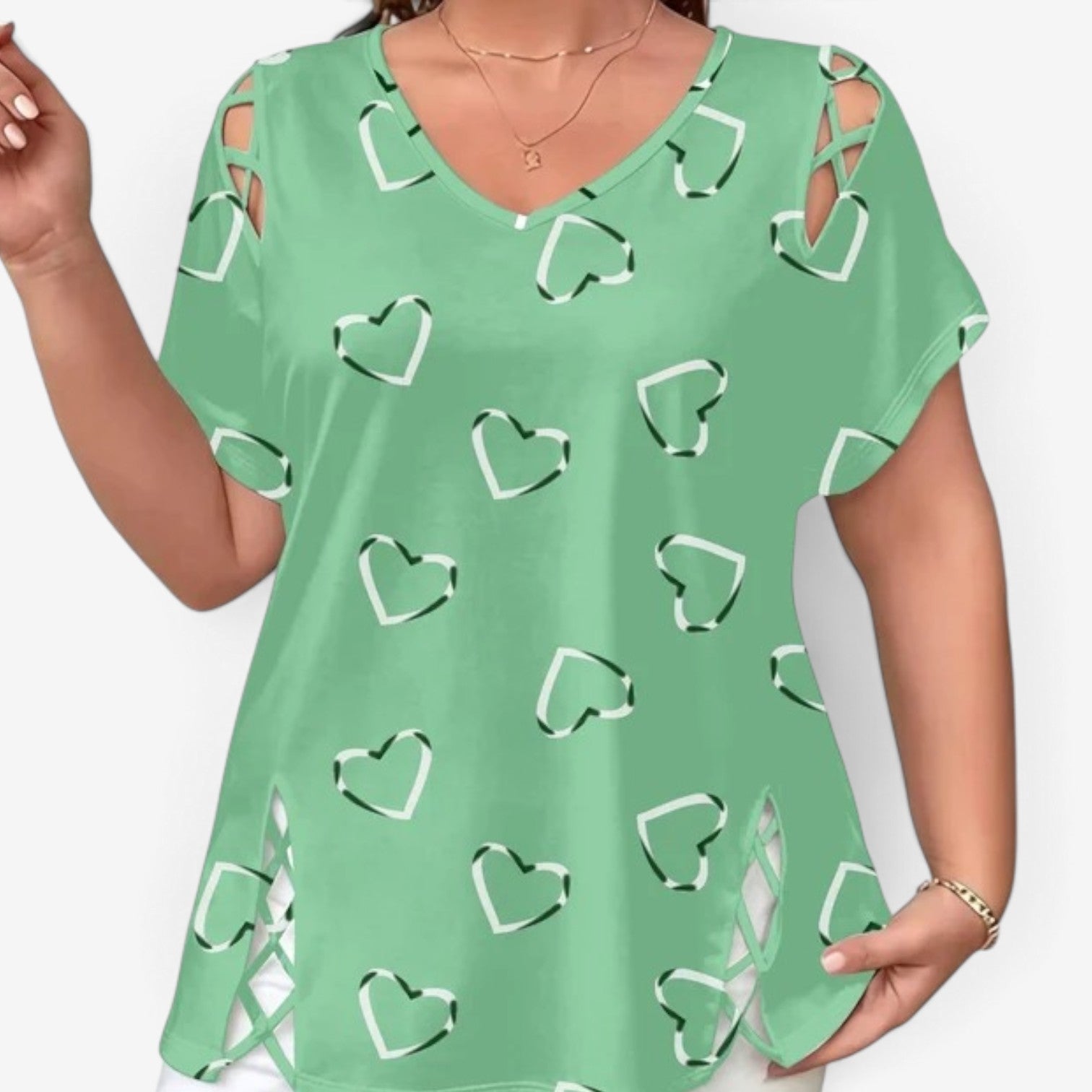 Jollie™ Heart print top