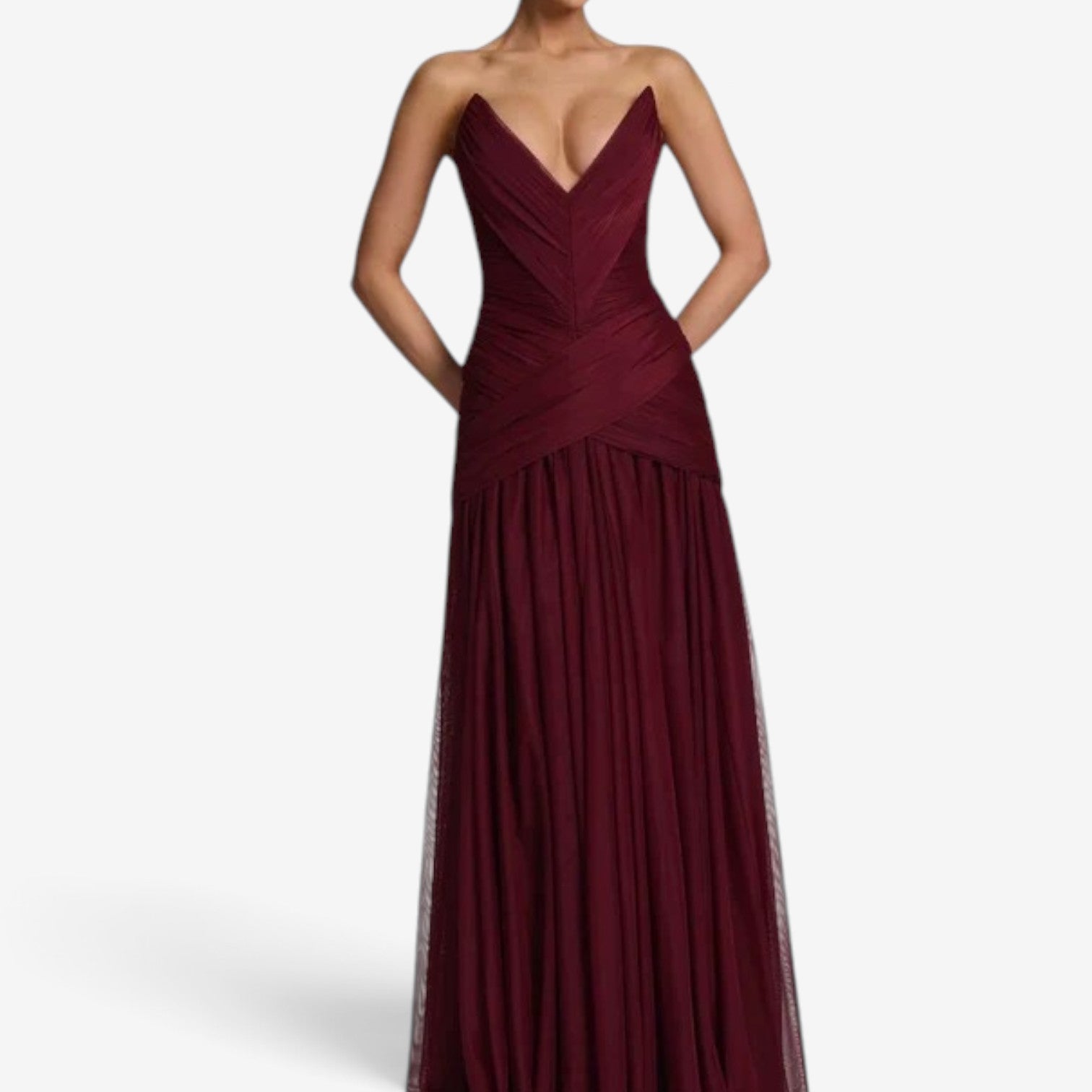 Raiah™ Strapless ball gown