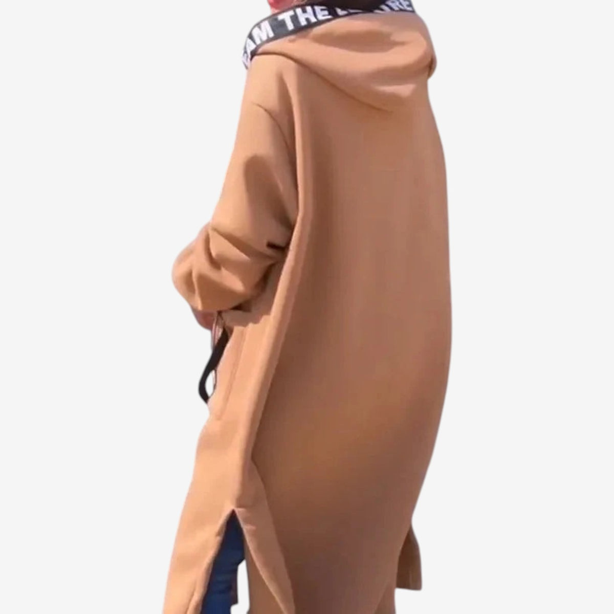 Farrah™ Oversized Hooded Long Coat