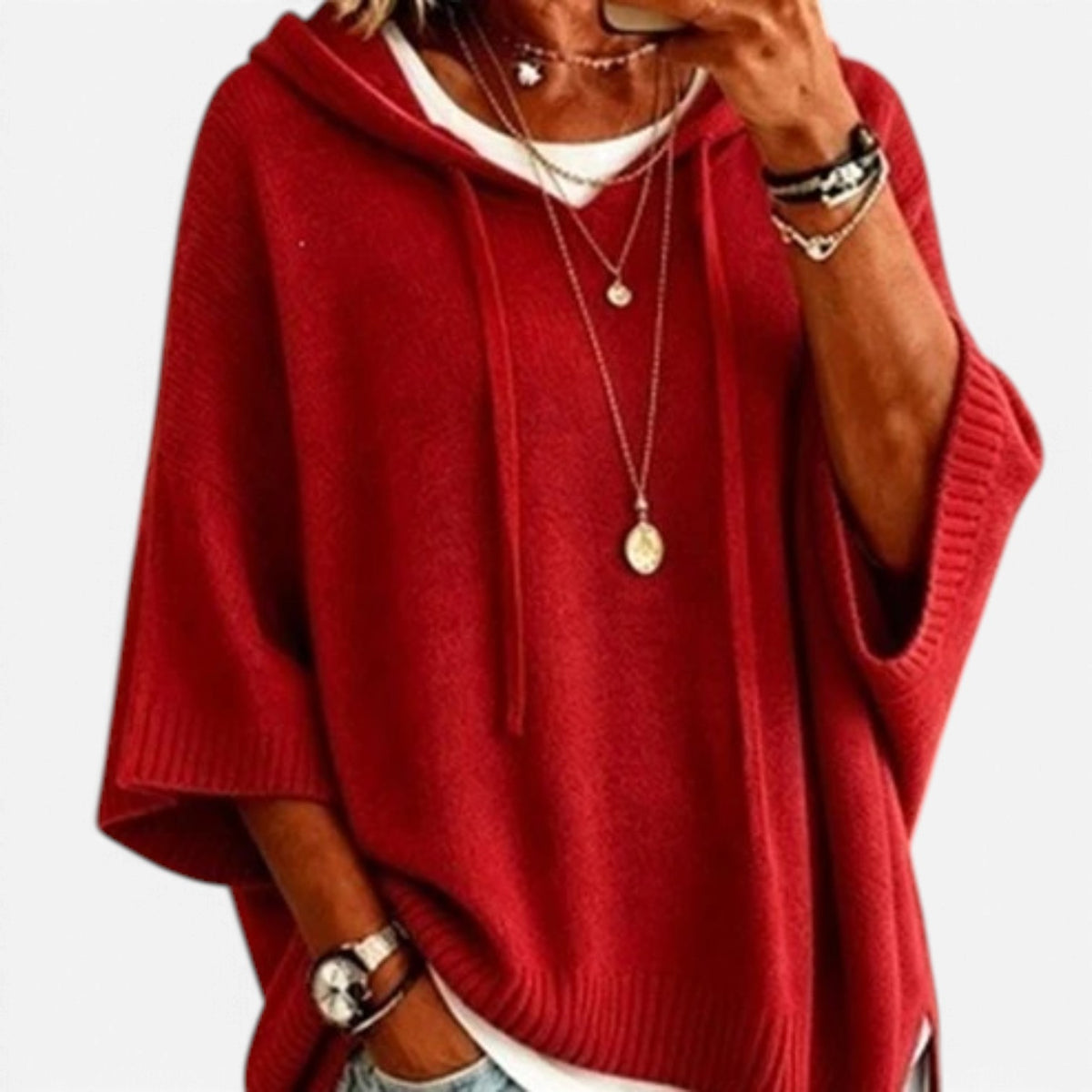 Primrose™ Drawstring Hoodie Sweater