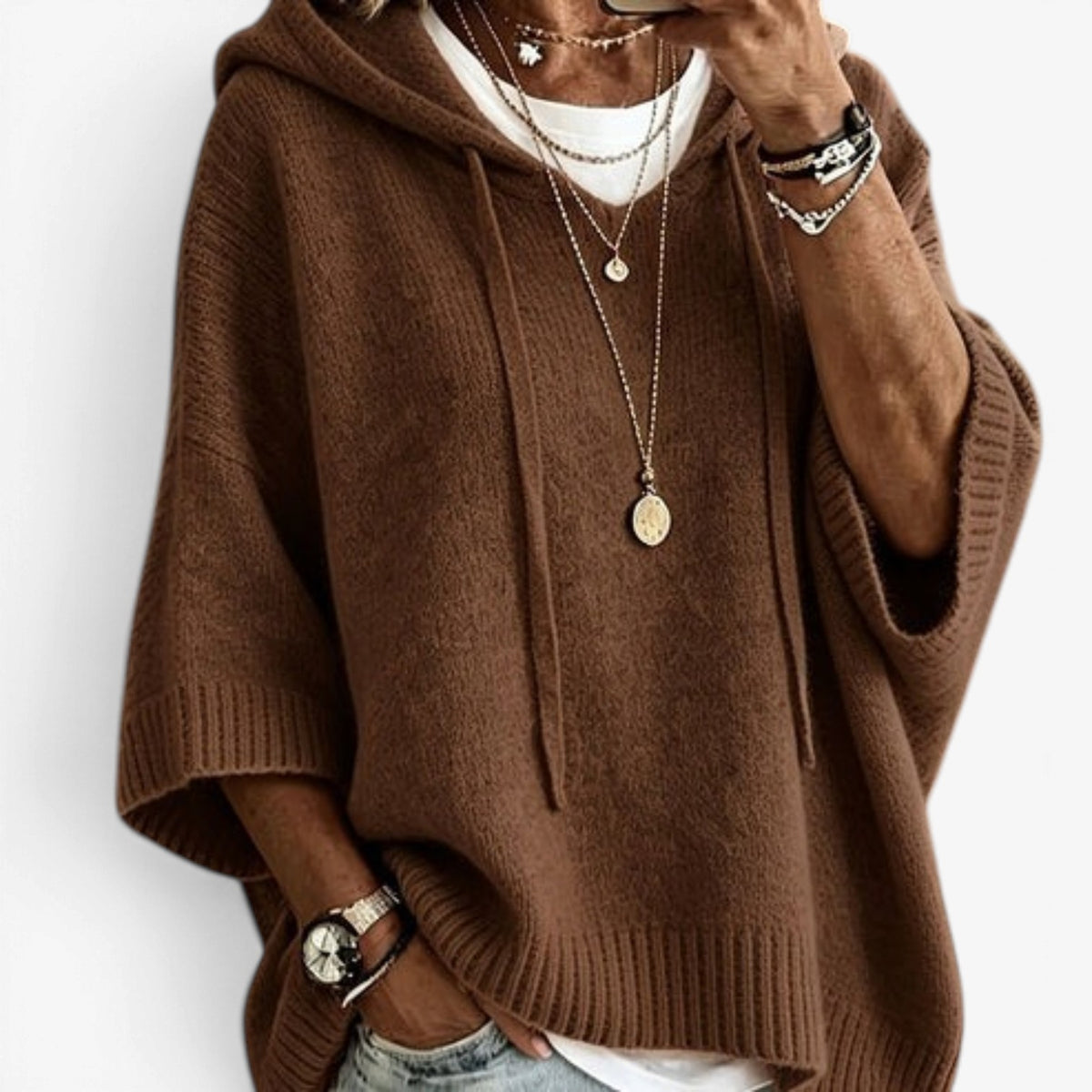 Primrose™ Drawstring Hoodie Sweater