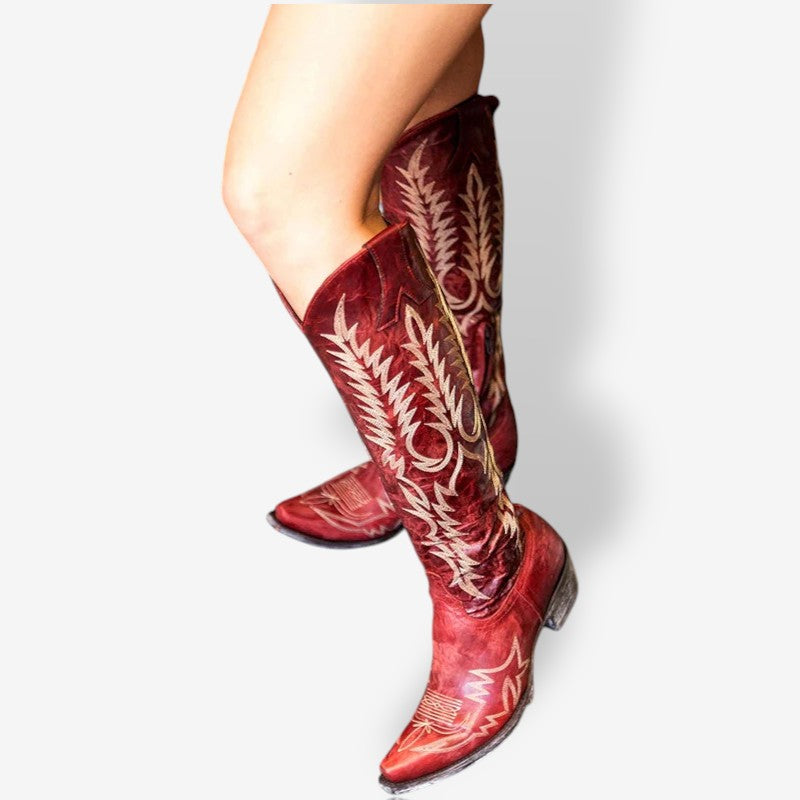 Gehan™ Embroidered High Boots