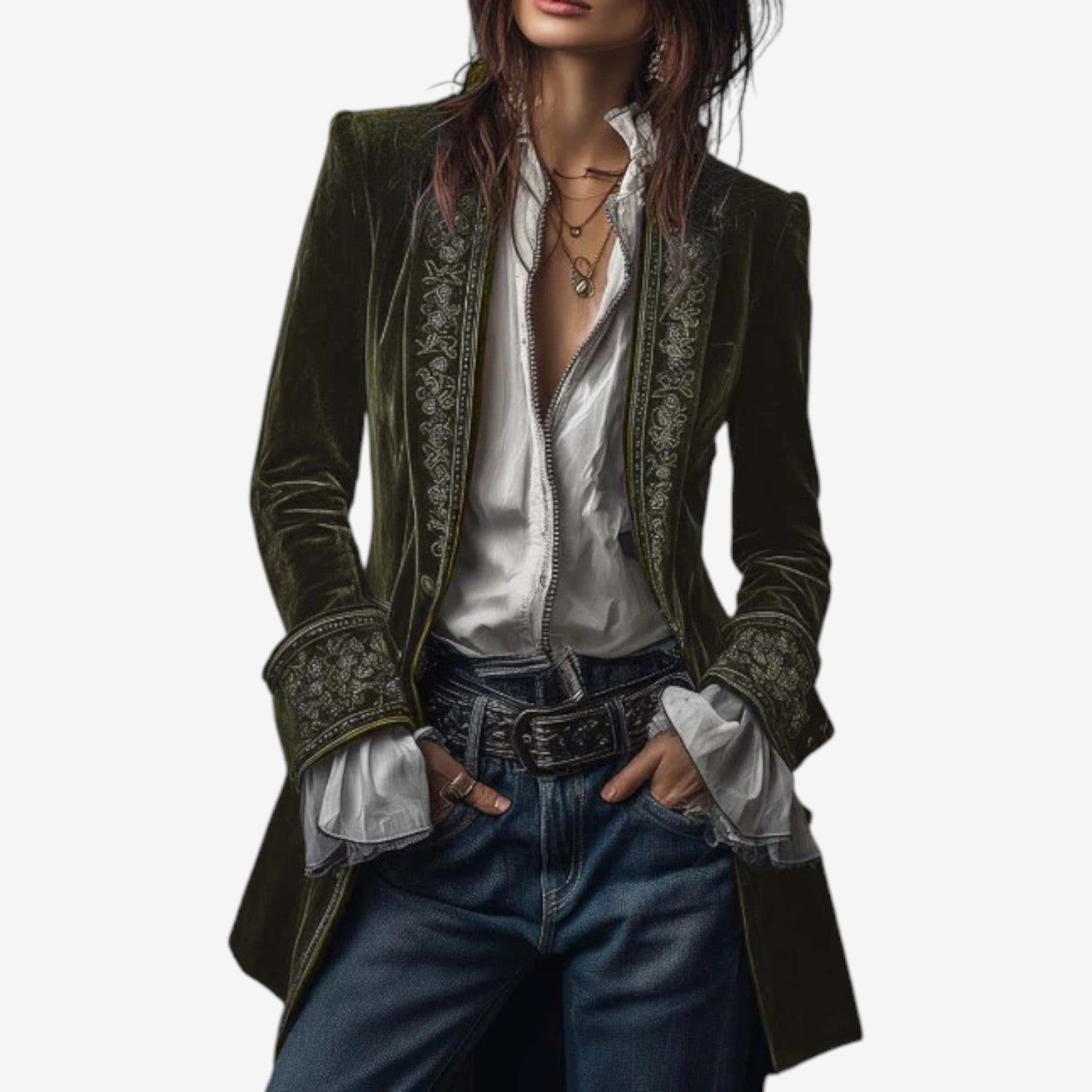 Ramousse™ Embroidered Blazer