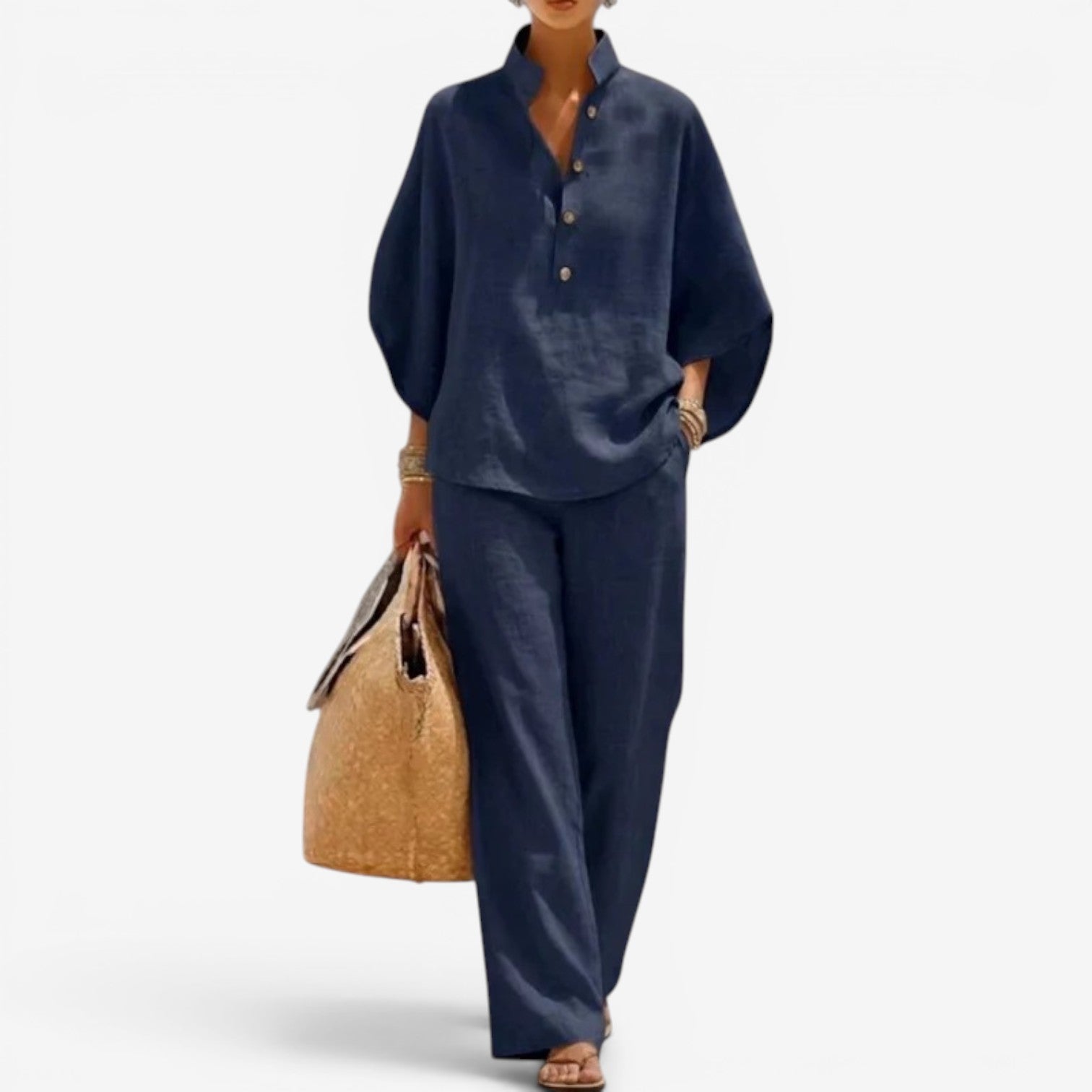 Alice™ Linen Two-Piece Set