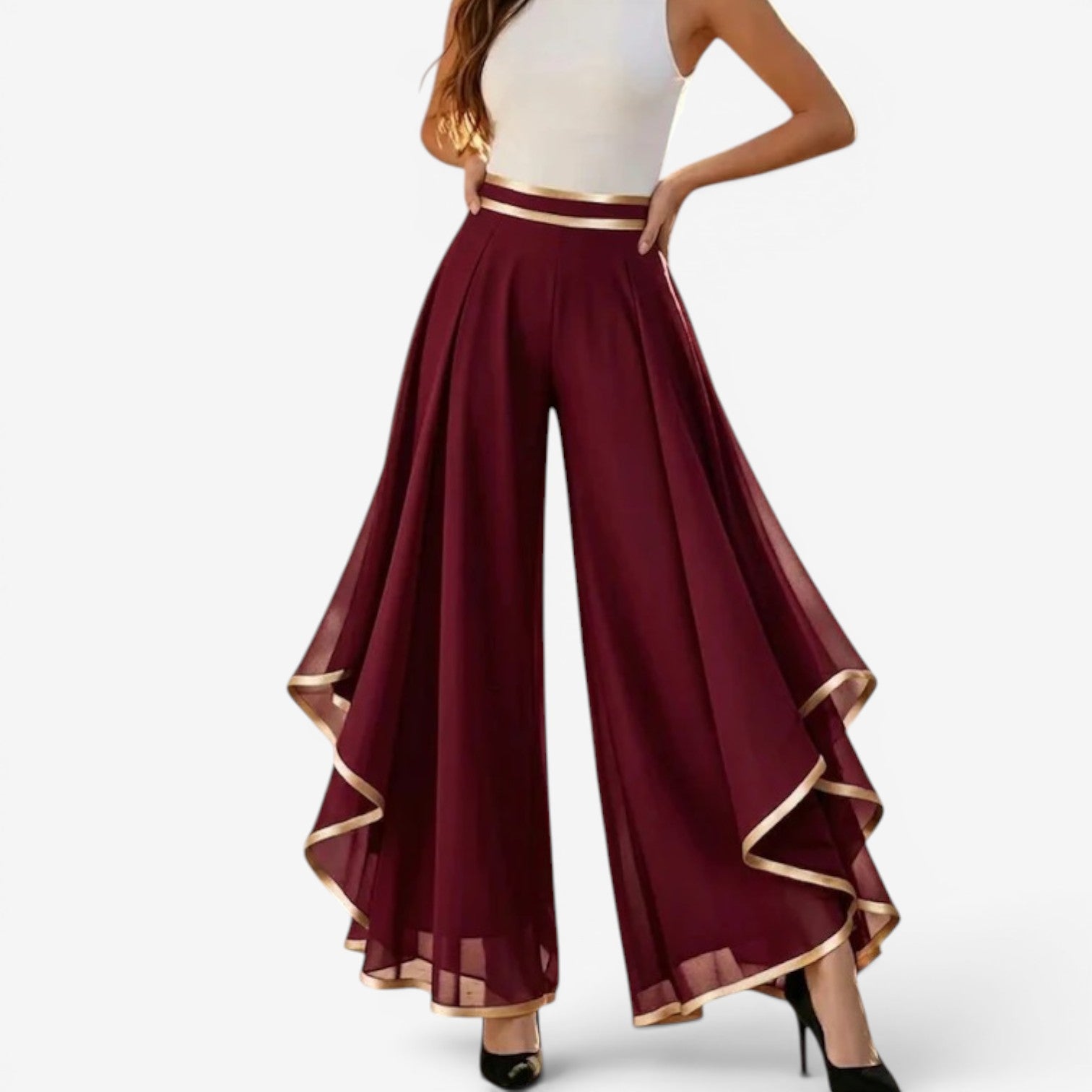 Ionna™ Chiffon Palazzo Pants