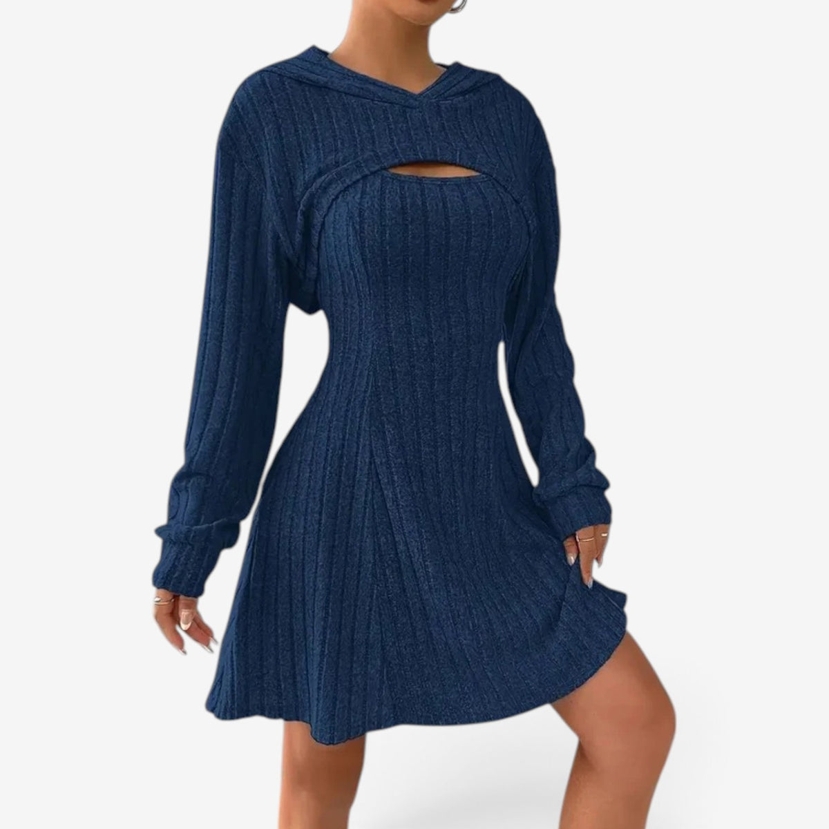Mayumi™ Knit mini dress set