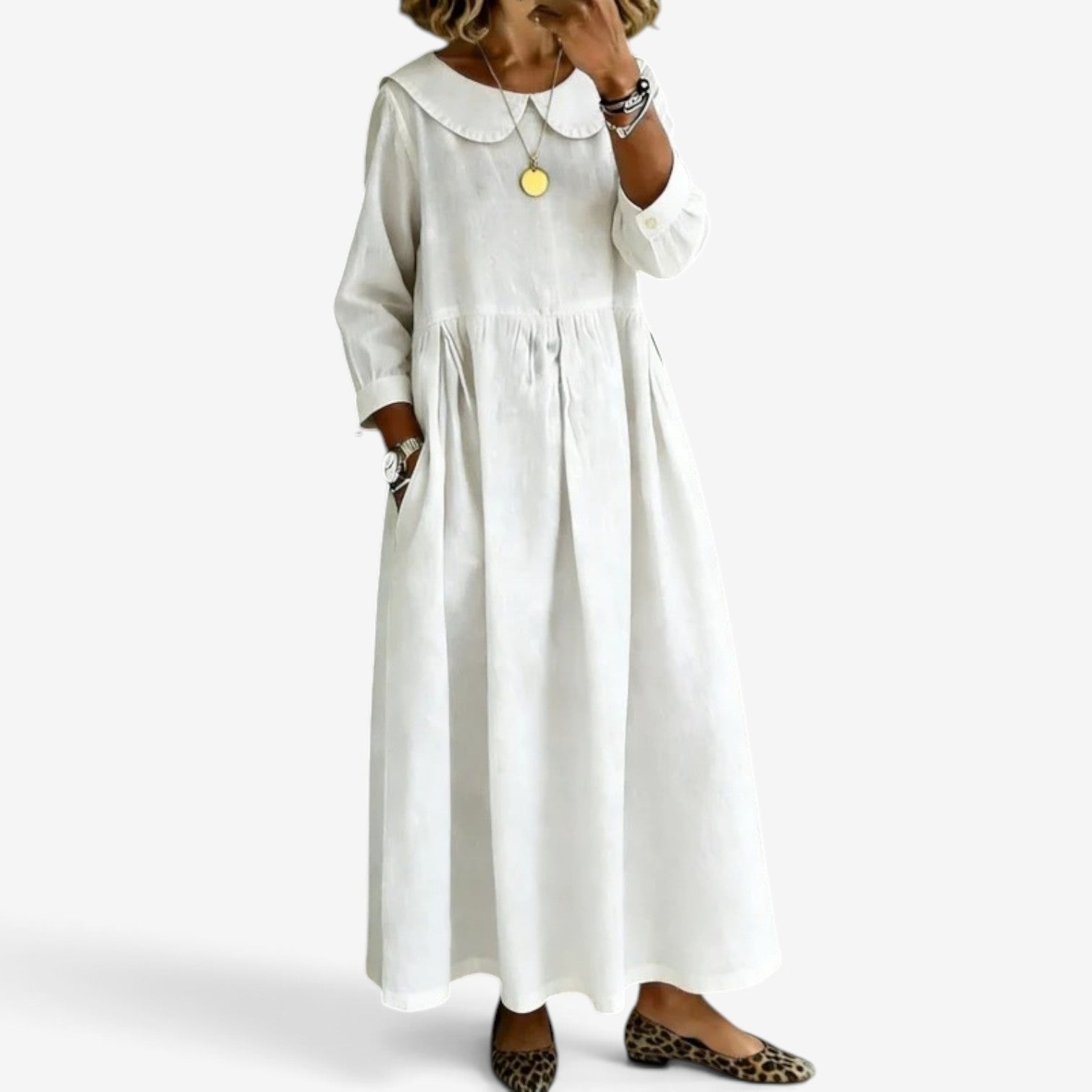 Cecilla™ Long denim dress