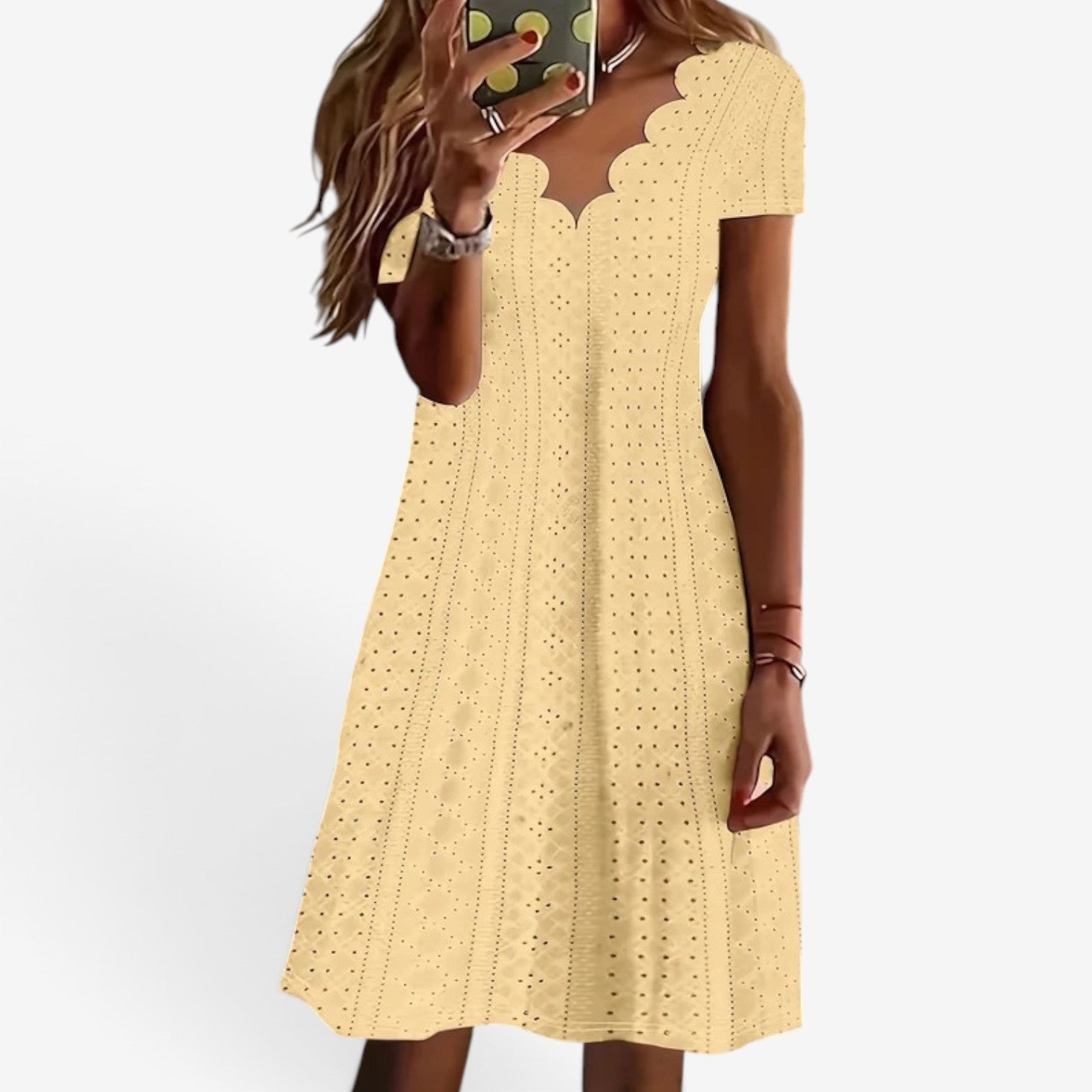 Joie™ Short-sleeved midi dress