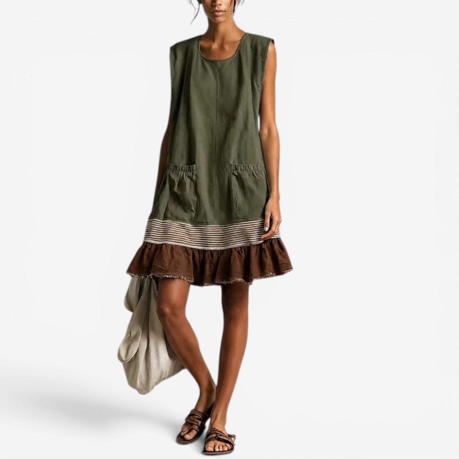 Hellea™ Short sleeveless dress